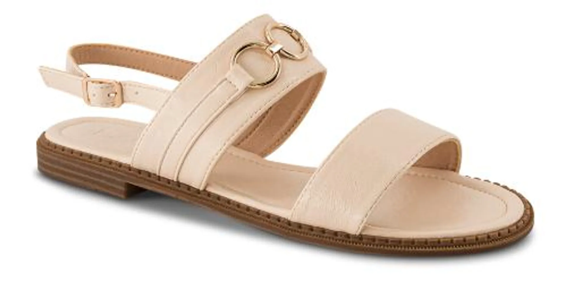 B&CO Damesandal Beige 4223100480