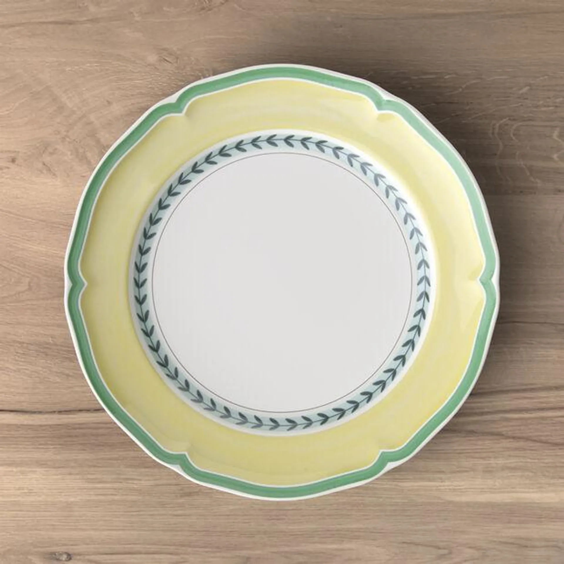 French Garden Vienne dinner plate