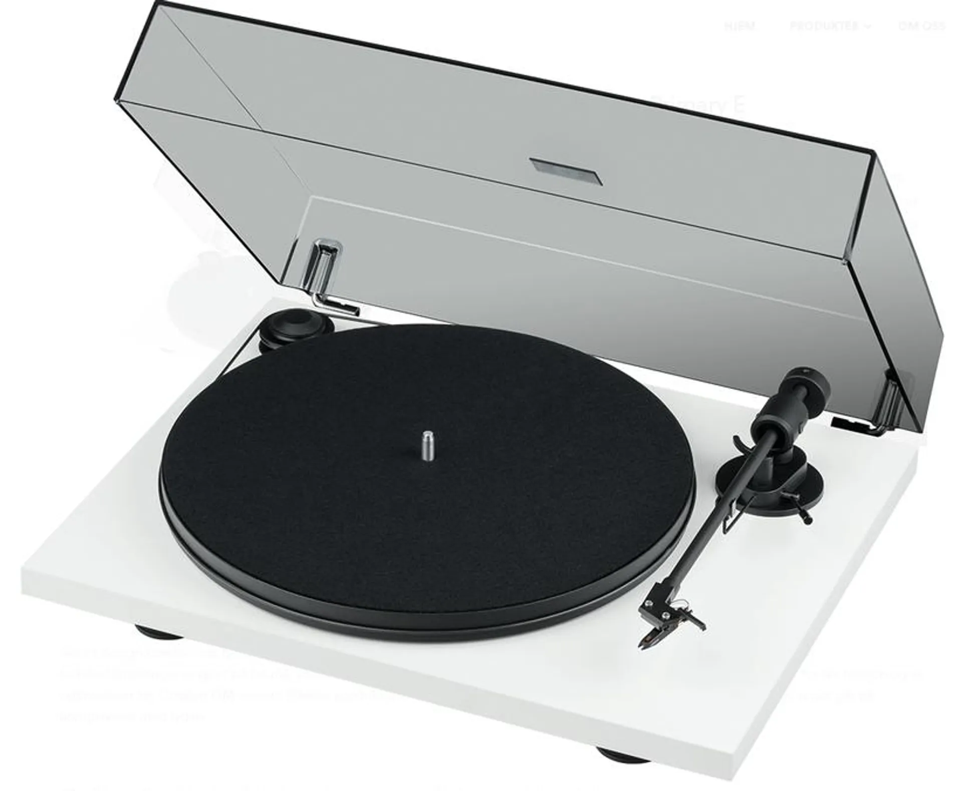 Pro-Ject Primary E - Hvit