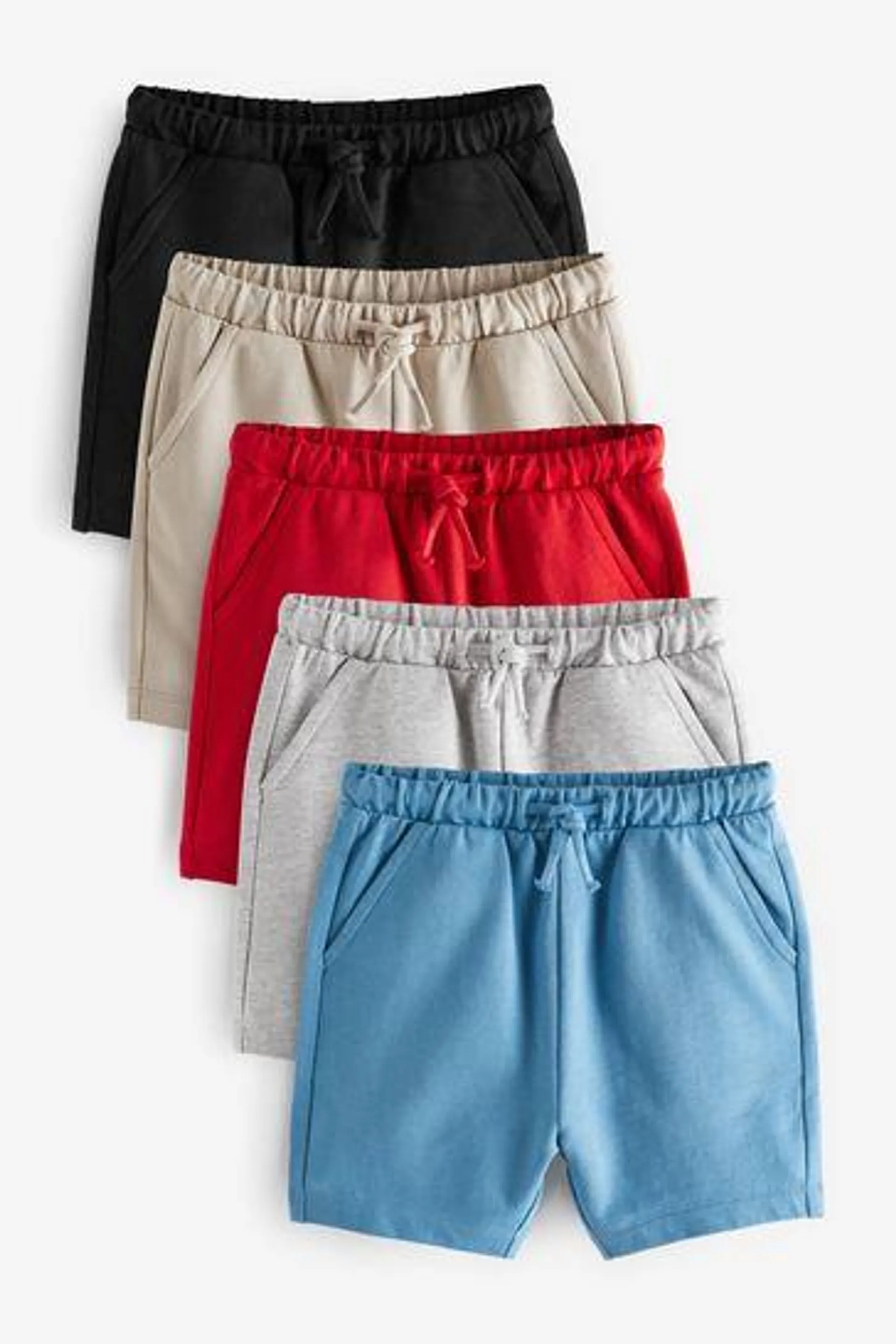 Jersey Shorts 5 Pack (3mths-7yrs)