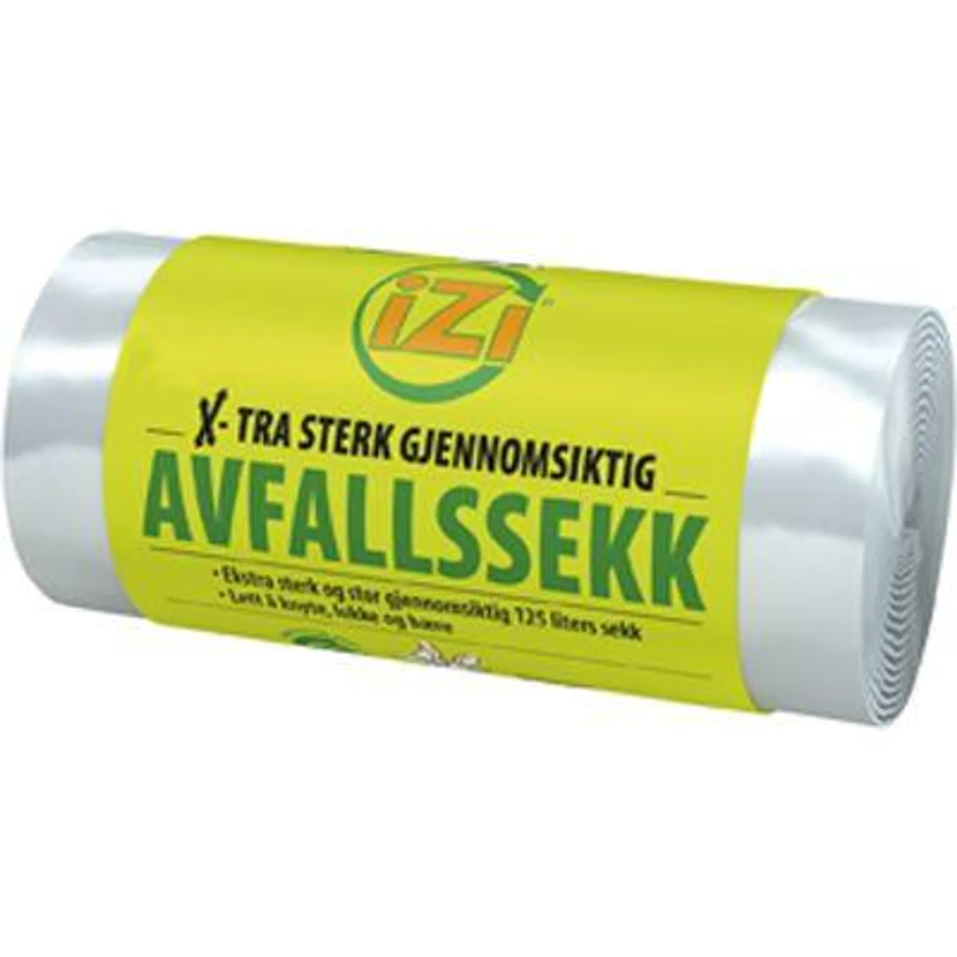 Norfolier avfallssekk transparent X-tra IZI sterk