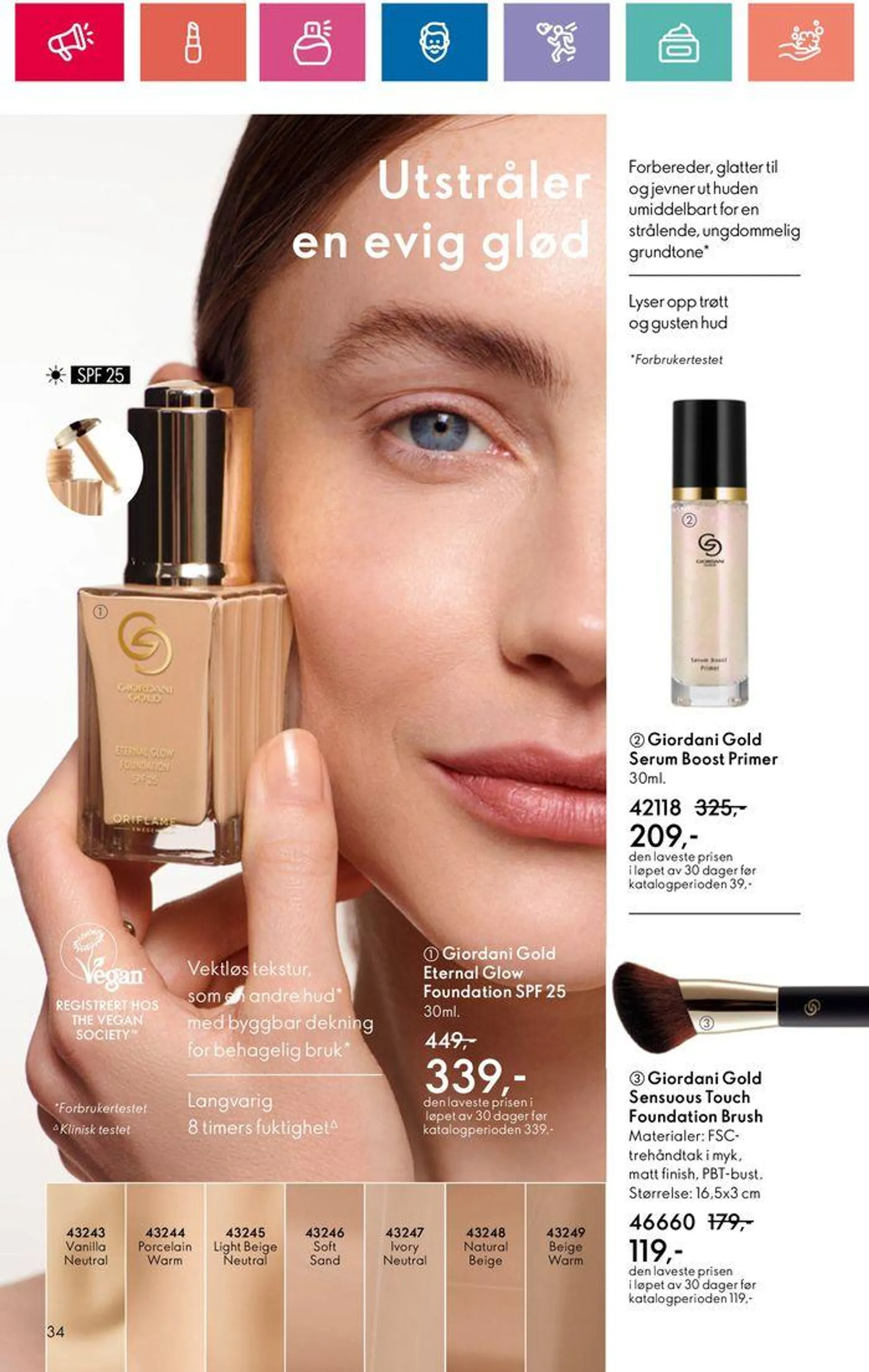 ORIFLAME Kundeavis - 34