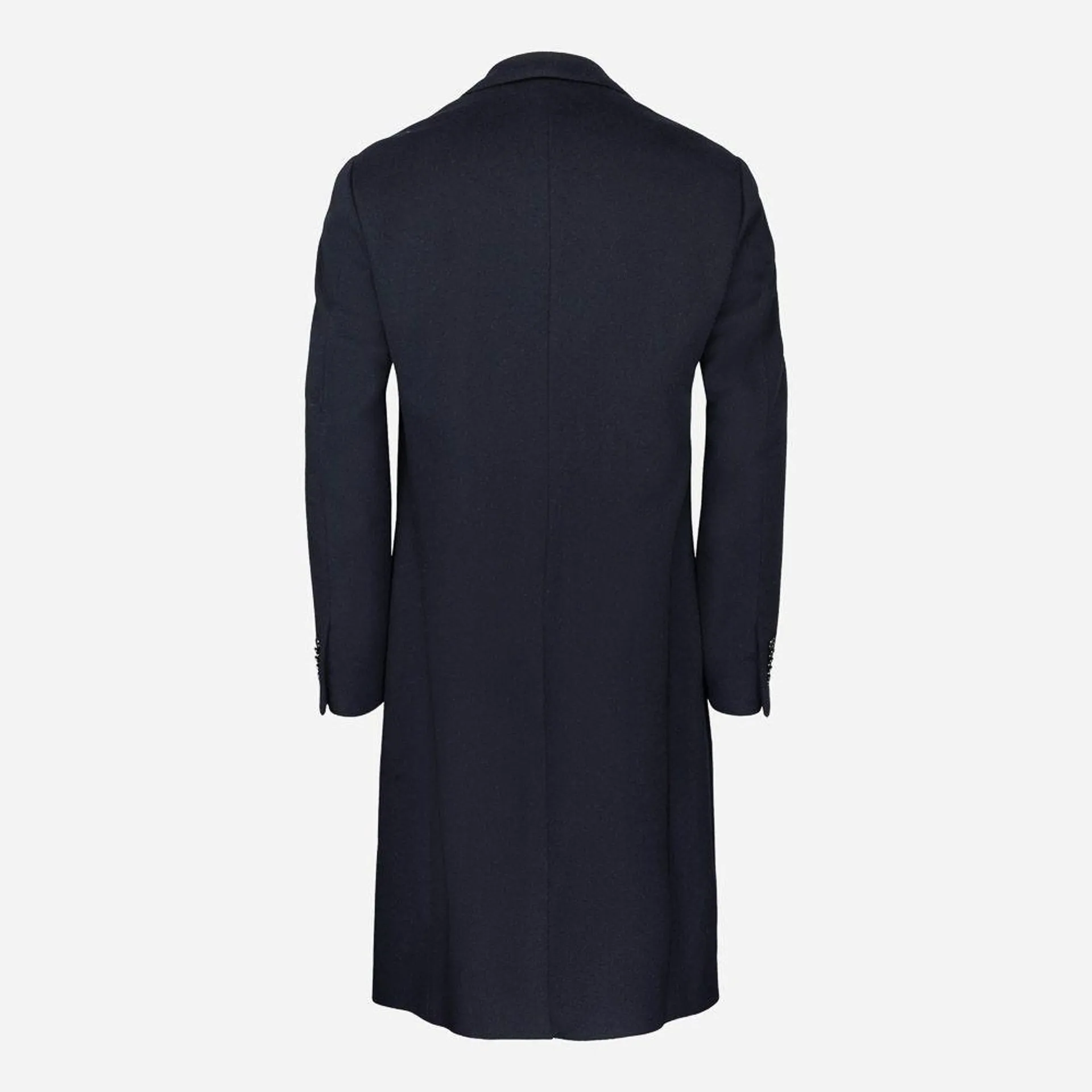 Wool Coat - Navy