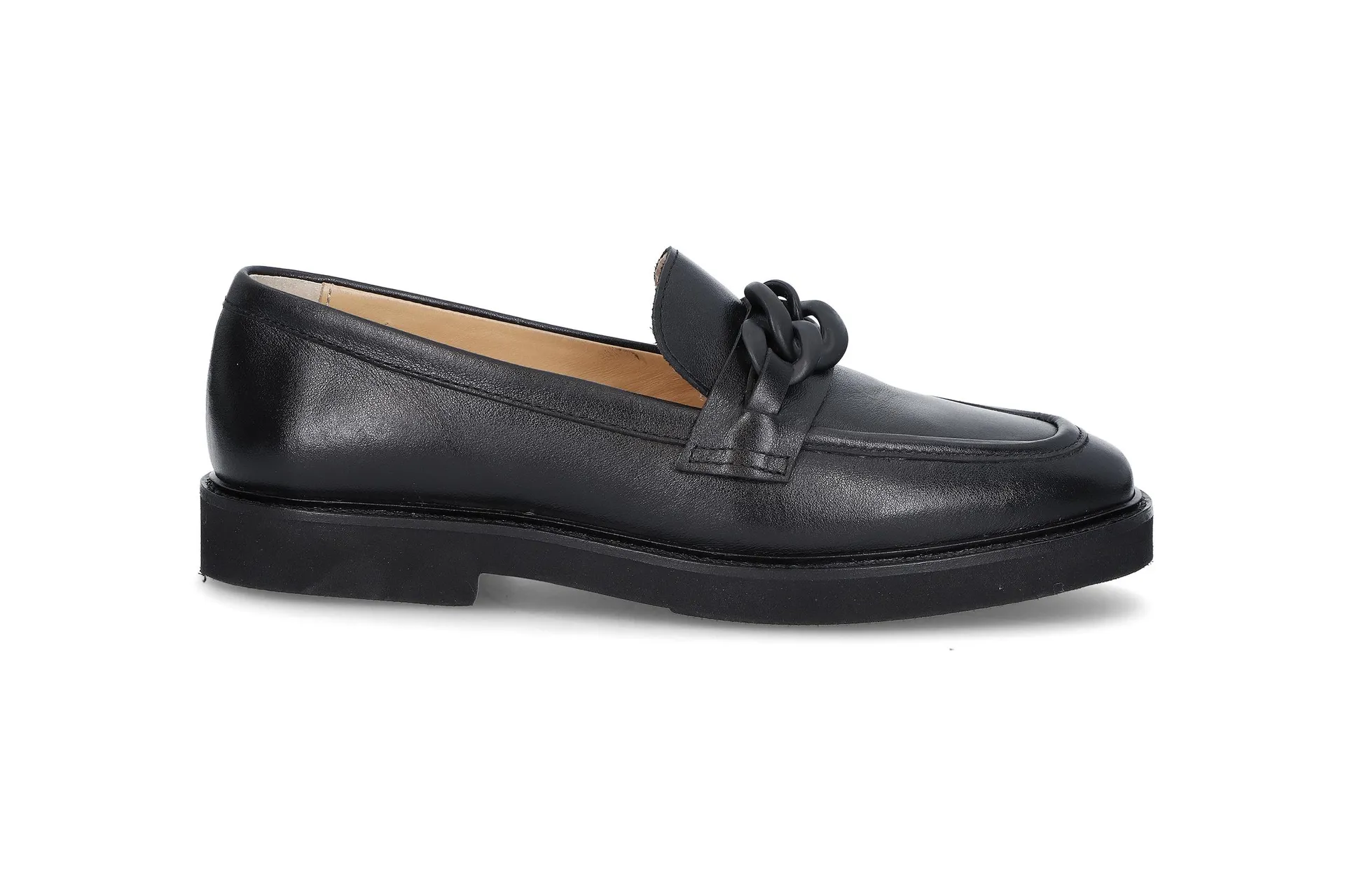 Elegante loafers i skinn