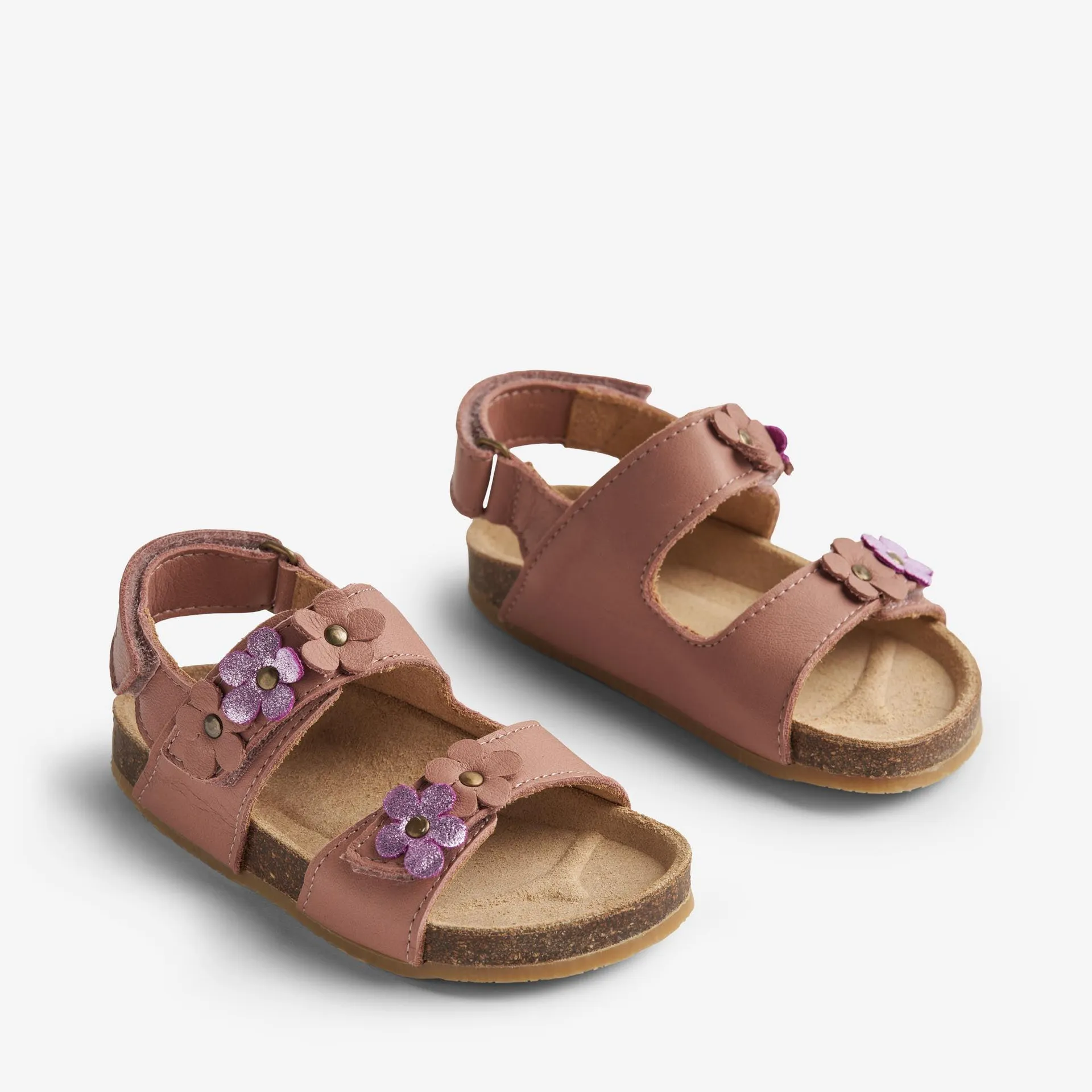 Clare Flowers Åpen Sandal Kork