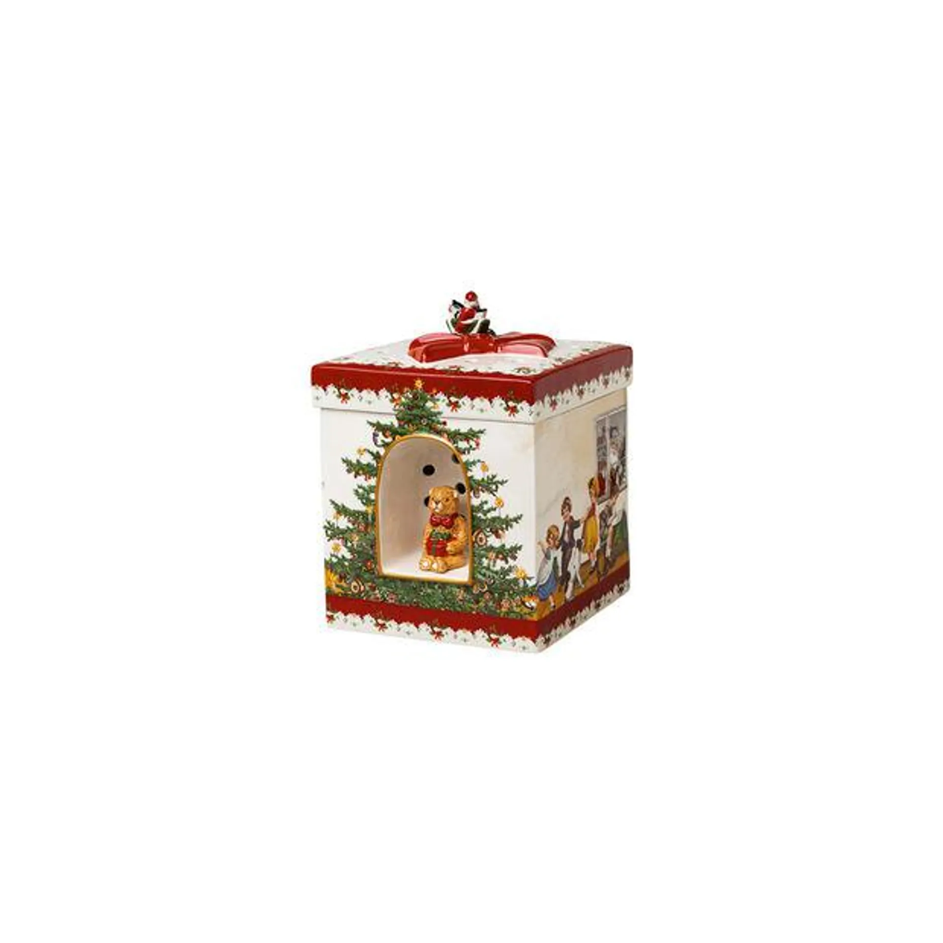 Christmas Toys gift box square, 2021 17x17x21,5 cm