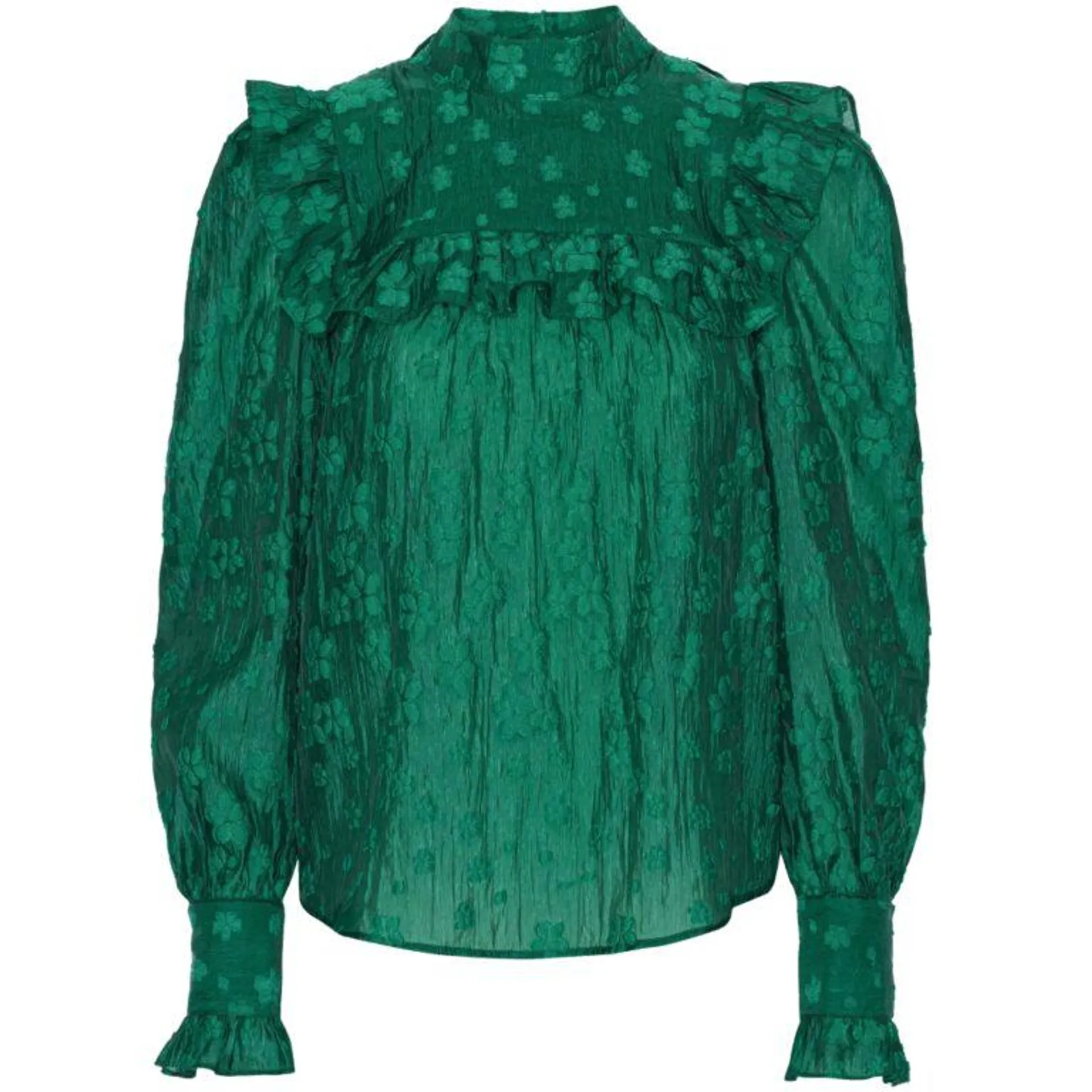 Vivica Bluse – Grønn