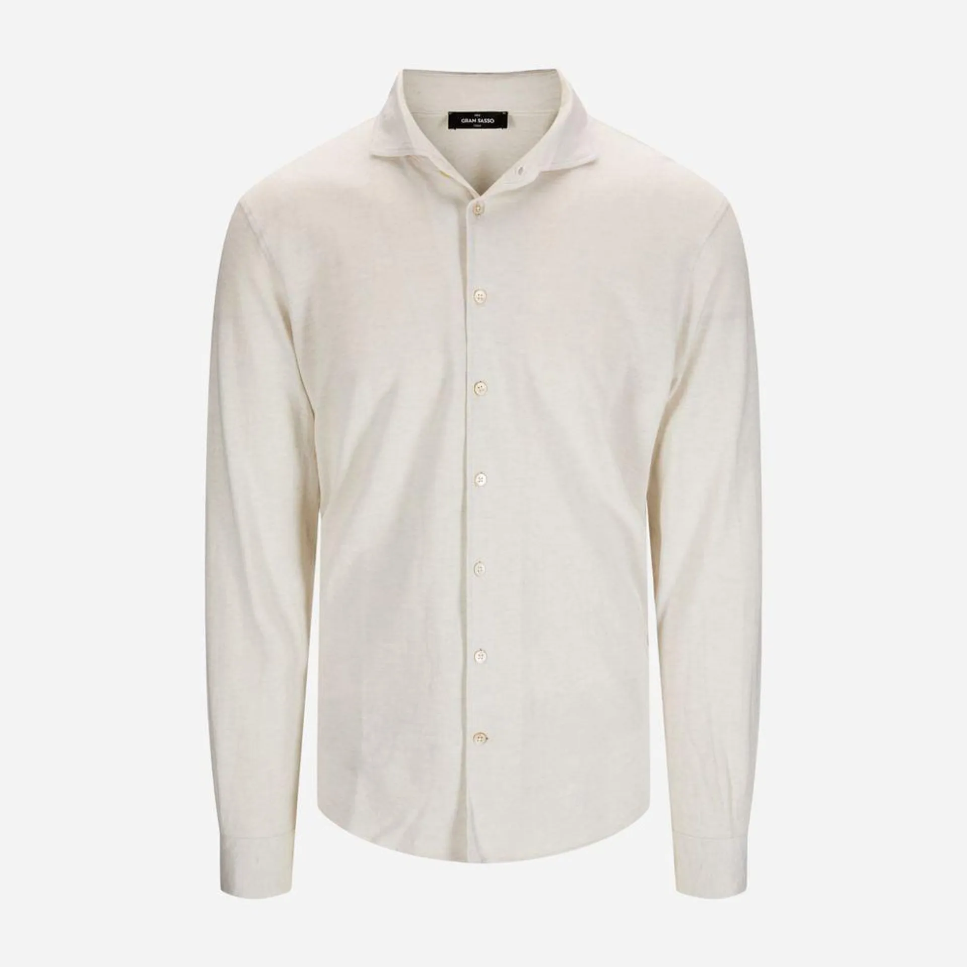 Cotton-Cashmere Shirt - White