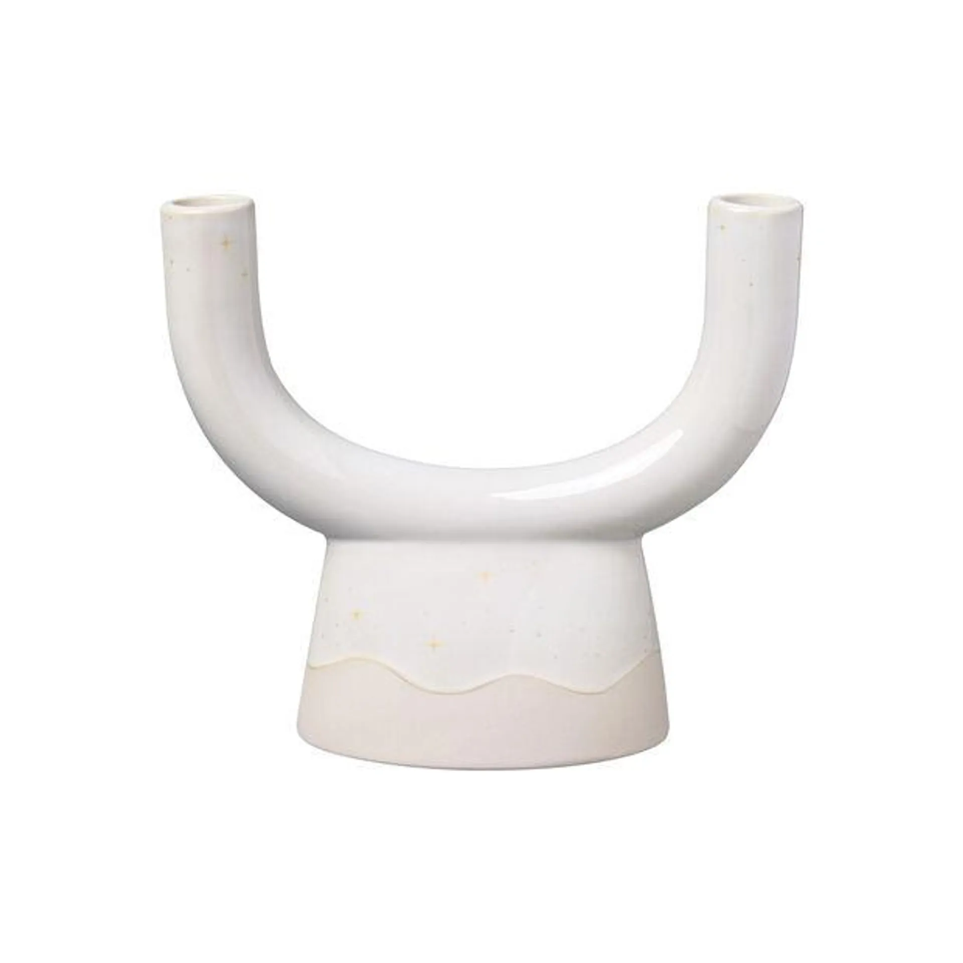 Winter Glow candleholder U-shape, 23.5 x 8.5 x 20.5 cm
