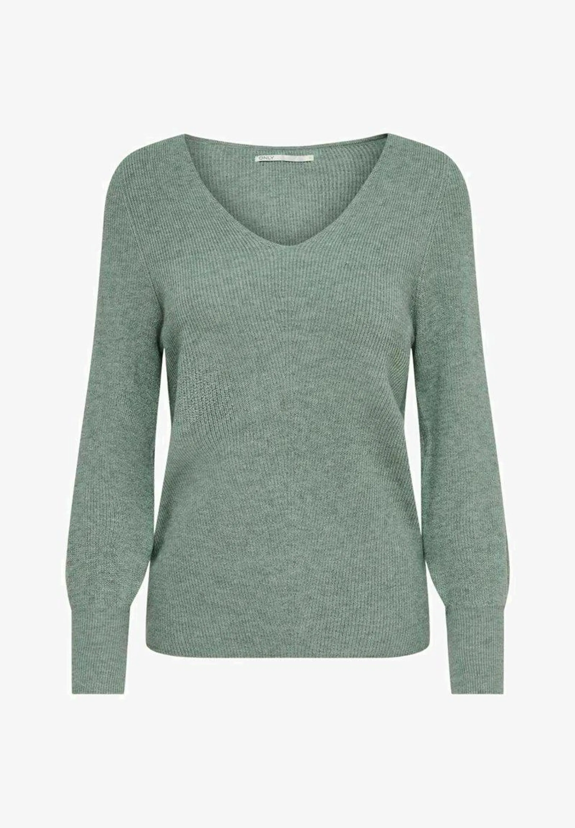 ONLATIA L/S V NECK CUFF NOOS - Strikkegenser