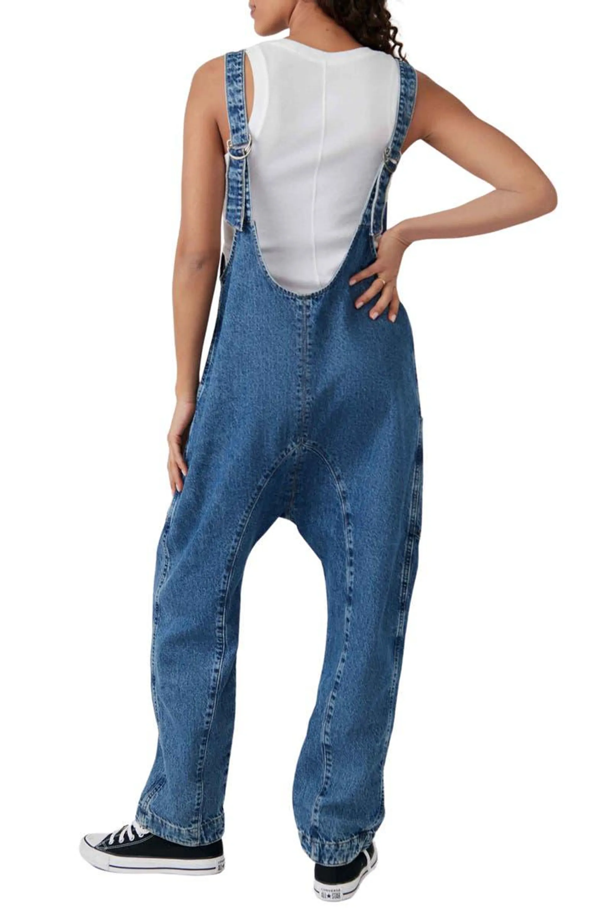 High Roller Denim Jumpsuit