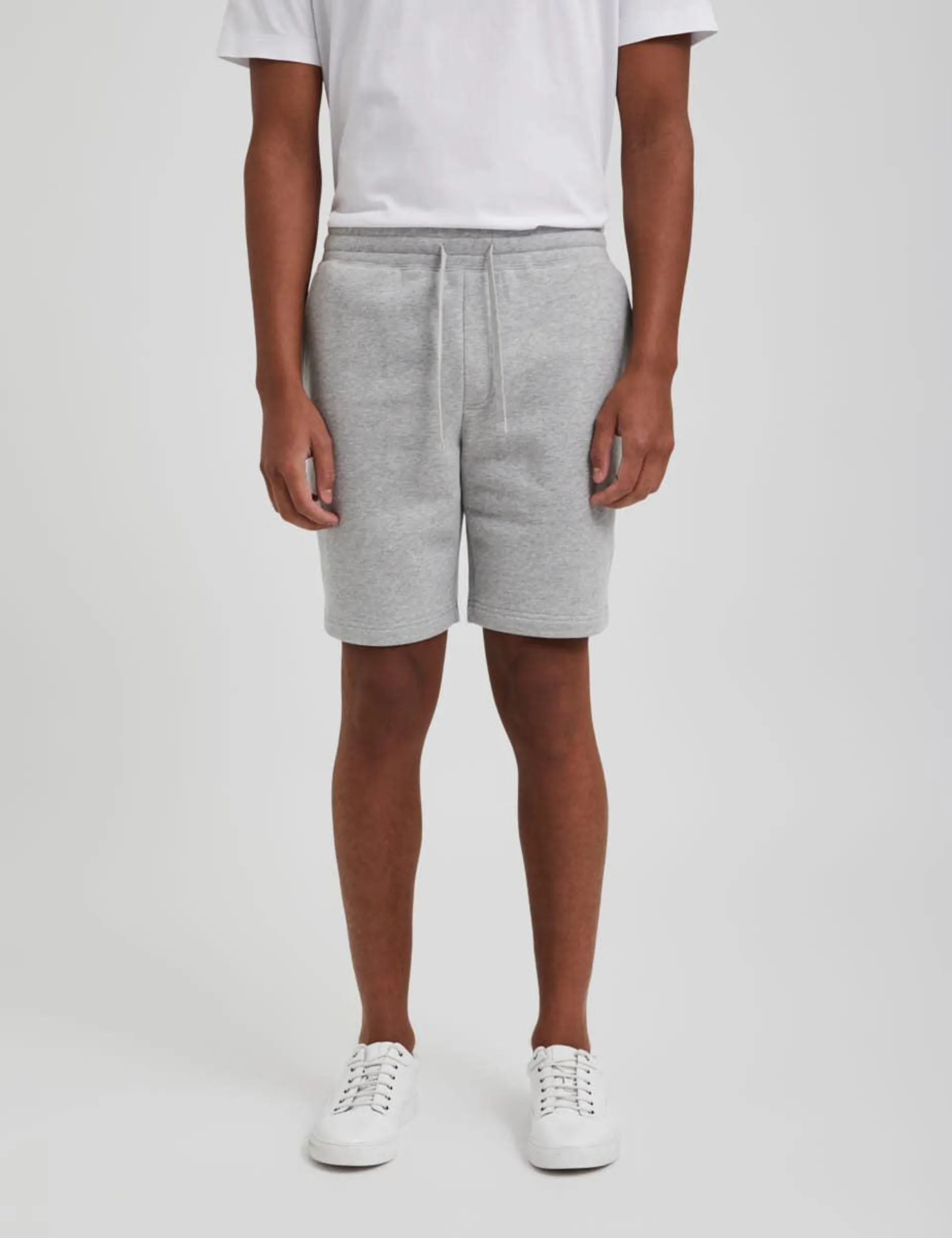 Ingvar Shorts Slim - Light Grey Melange