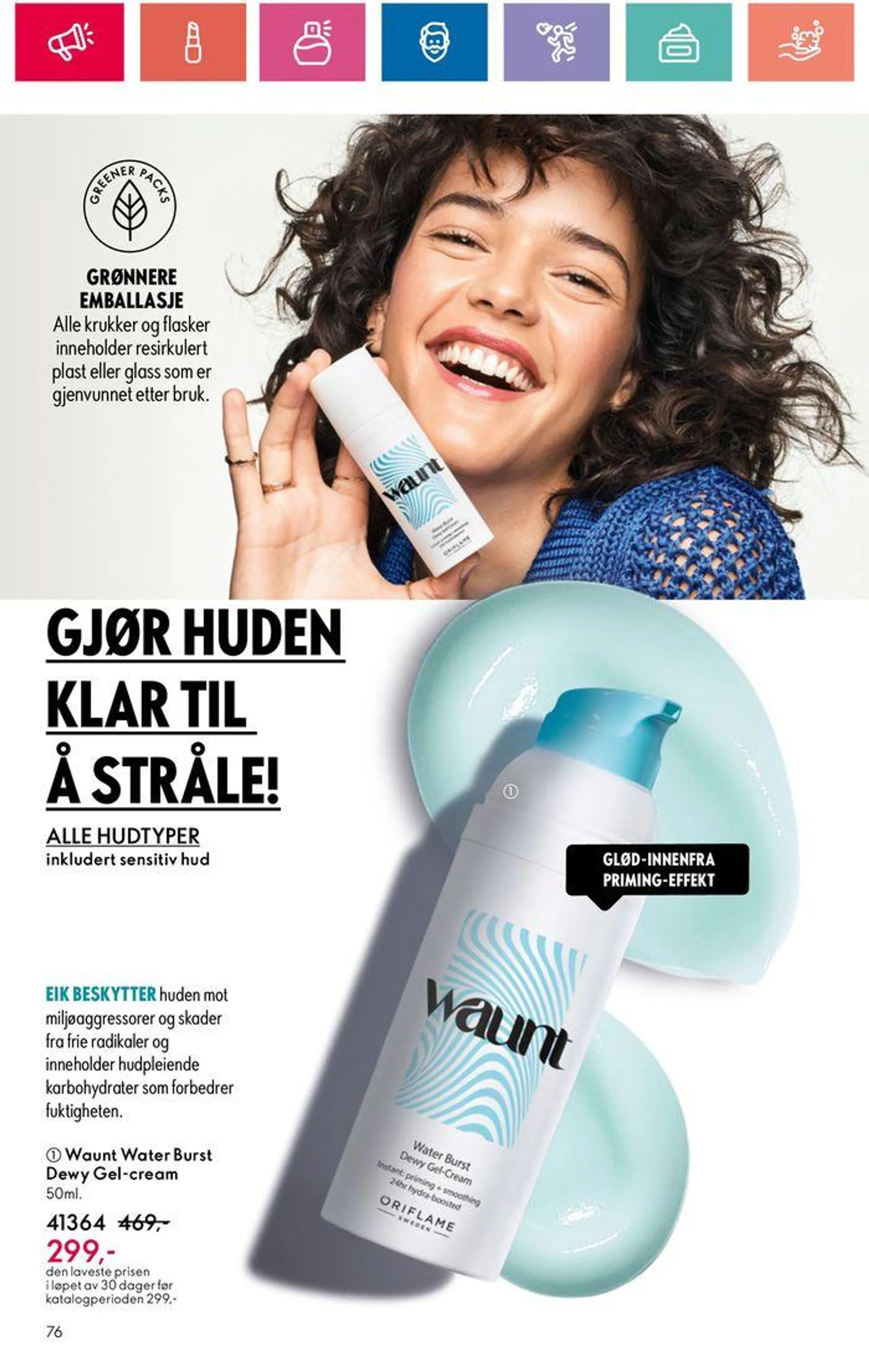 ORIFLAME Kundeavis fra 20. juni til 4. juli 2024 - kundeavisside 76