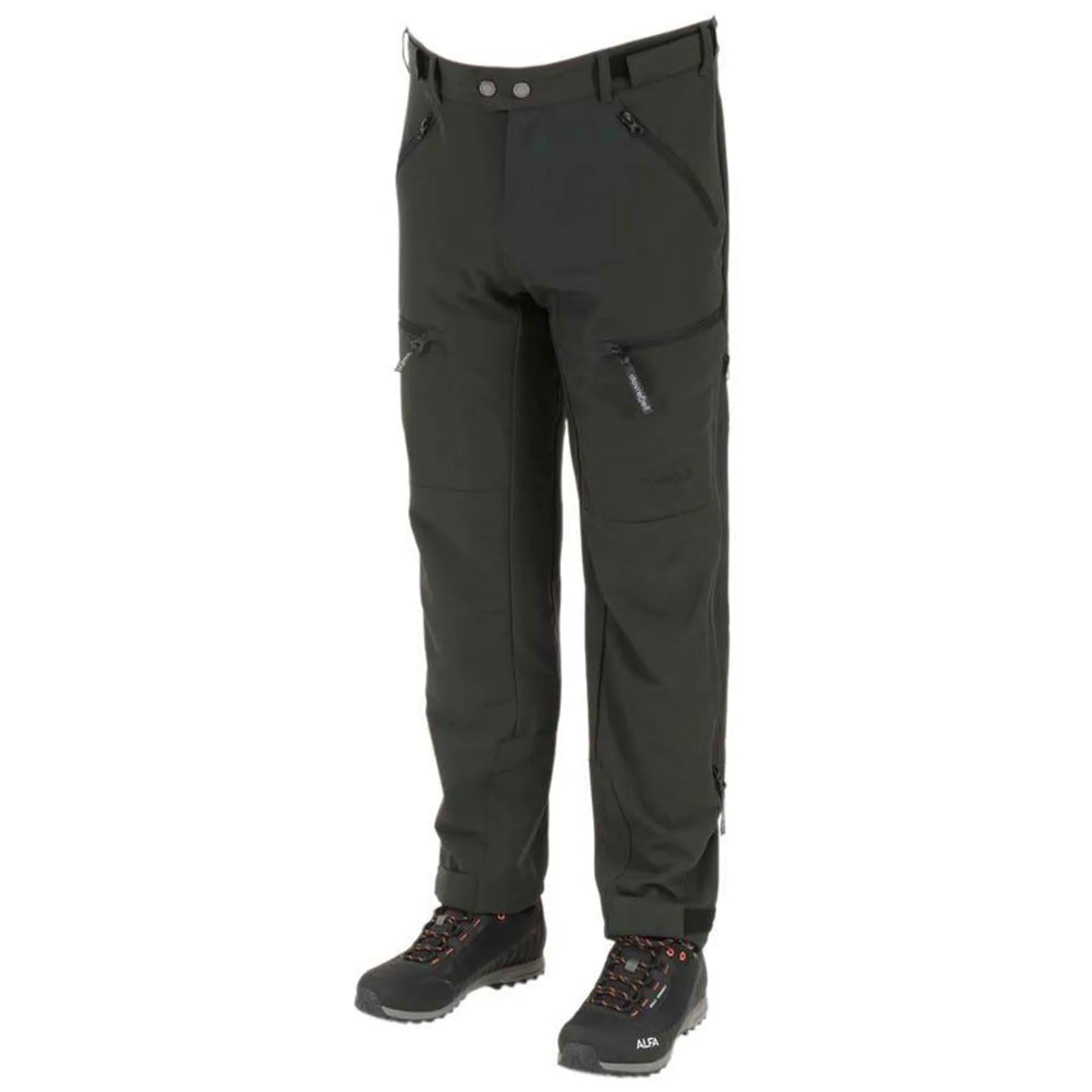 Custom Fit turbukse (M) herre - charcoal grey