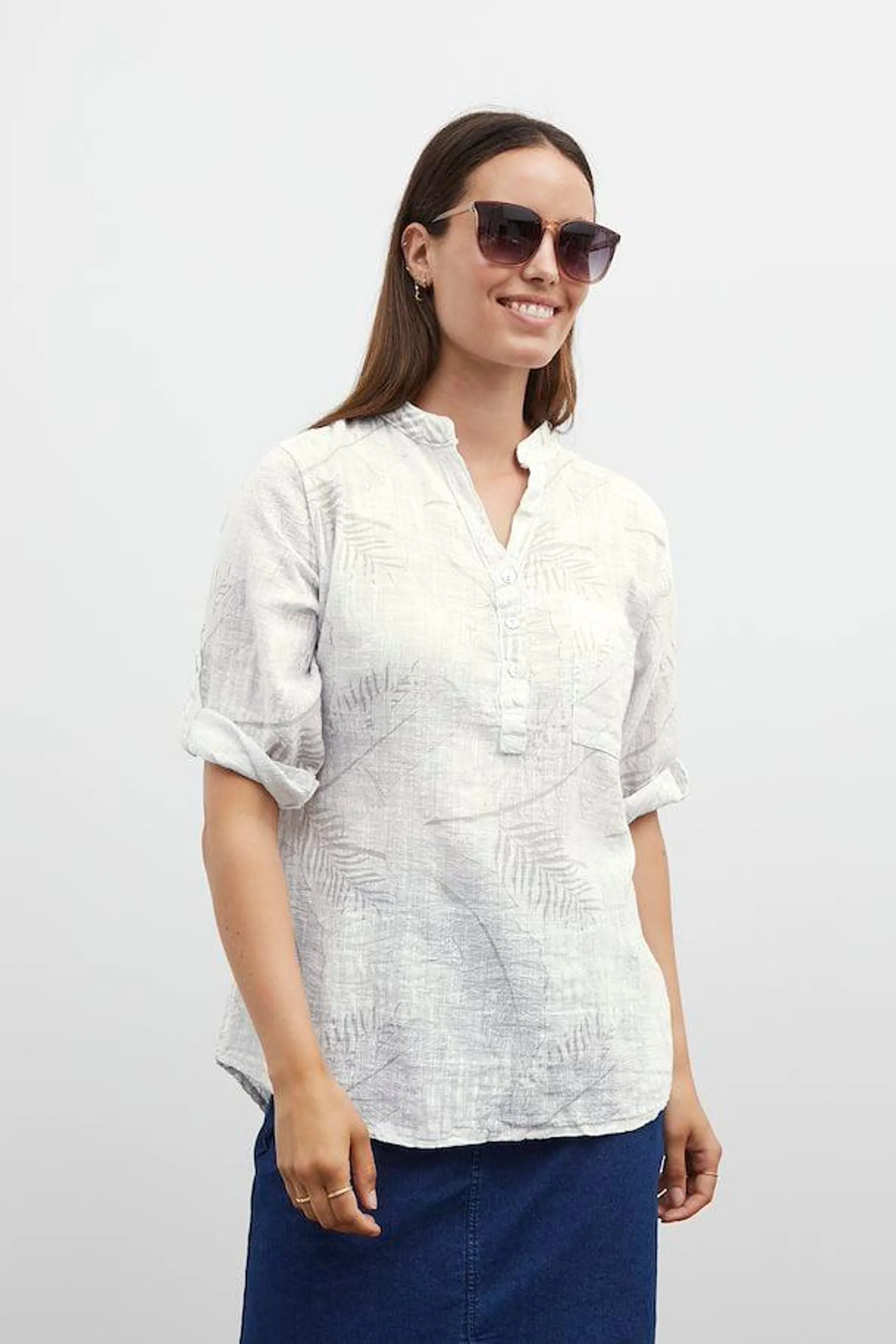 Langermet bluse