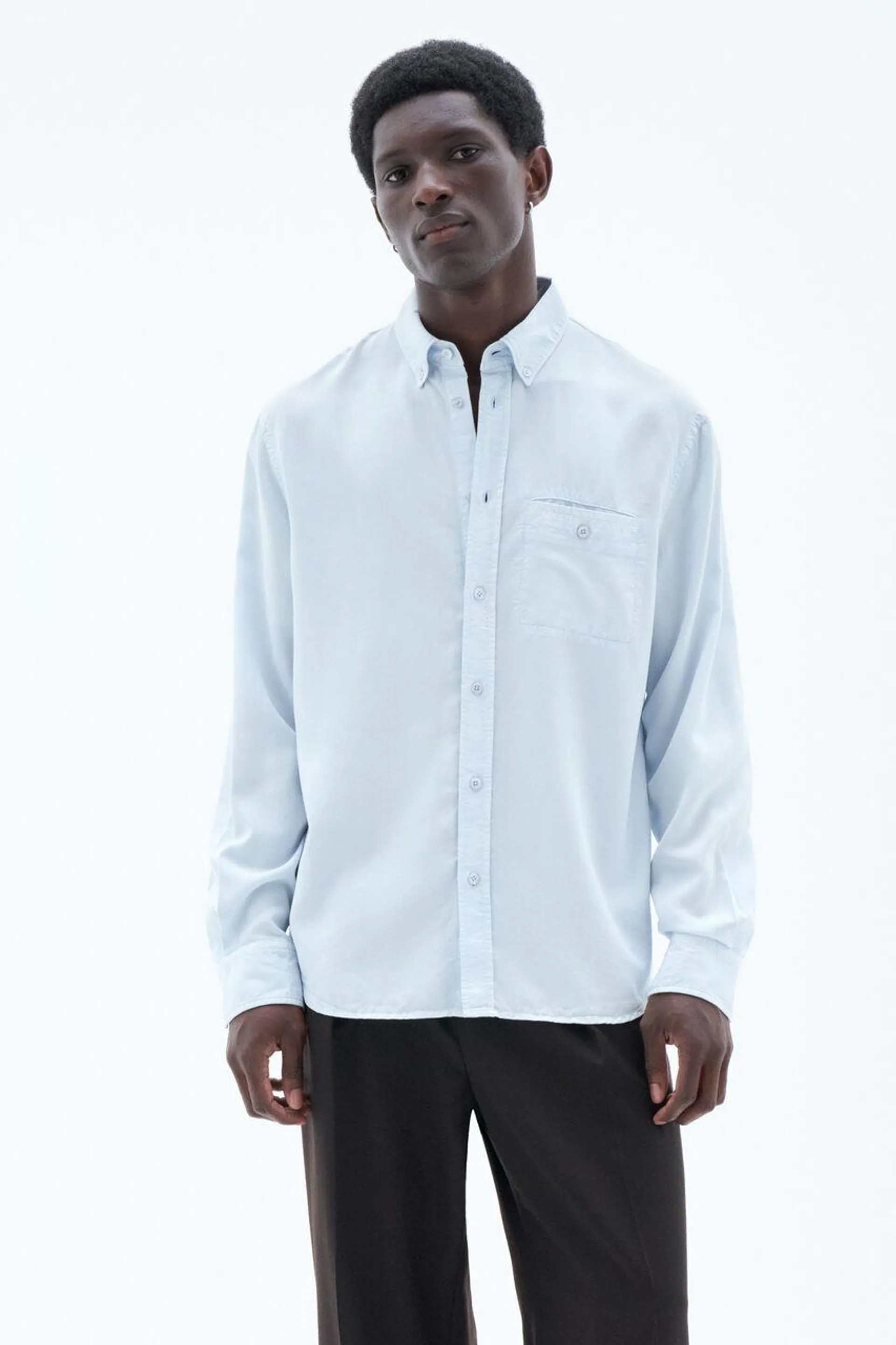 Zachary Shirt Ice Blue