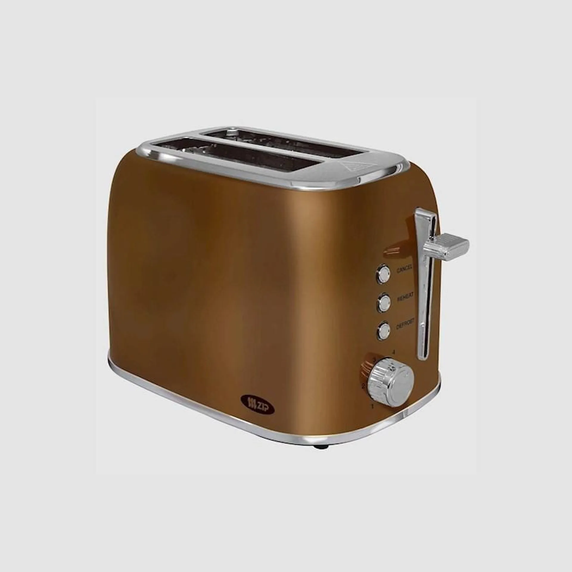 Zip Vintage Copper Toaster 2 Slice