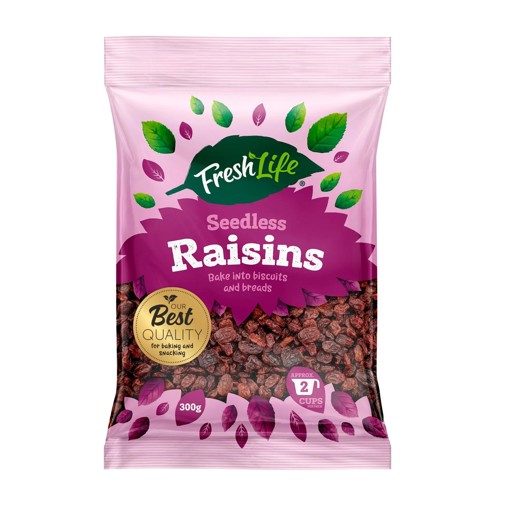 FreshLife Seedless Raisins 300g