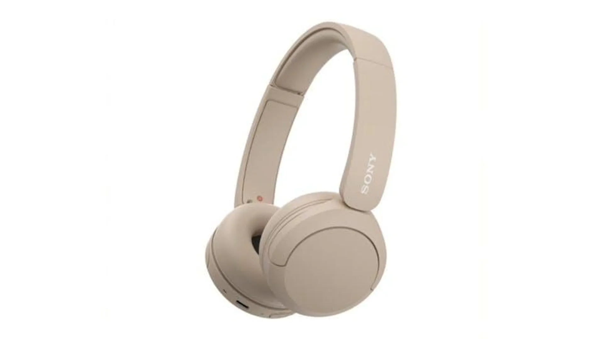 Sony WH-CH520 Wireless On-Ear Headphones - Beige