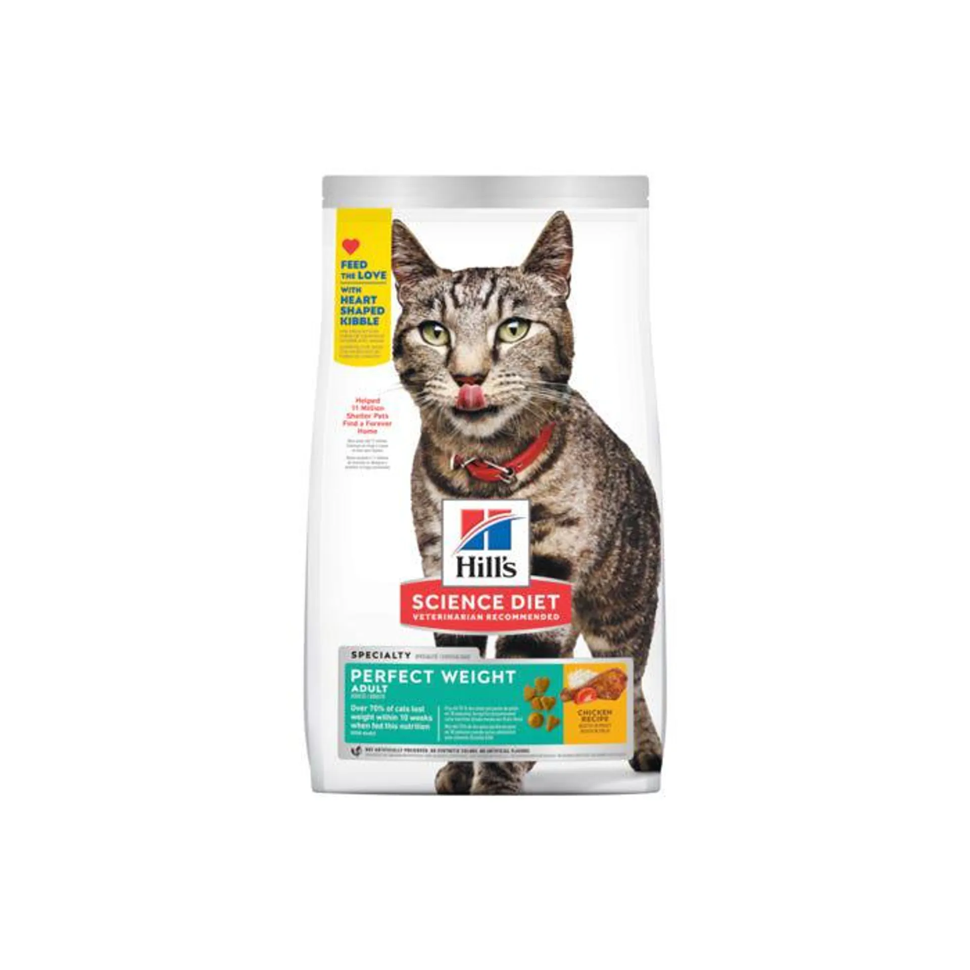 Hill's Science Diet Adult Perfect Weight Cat Food 3.17kg