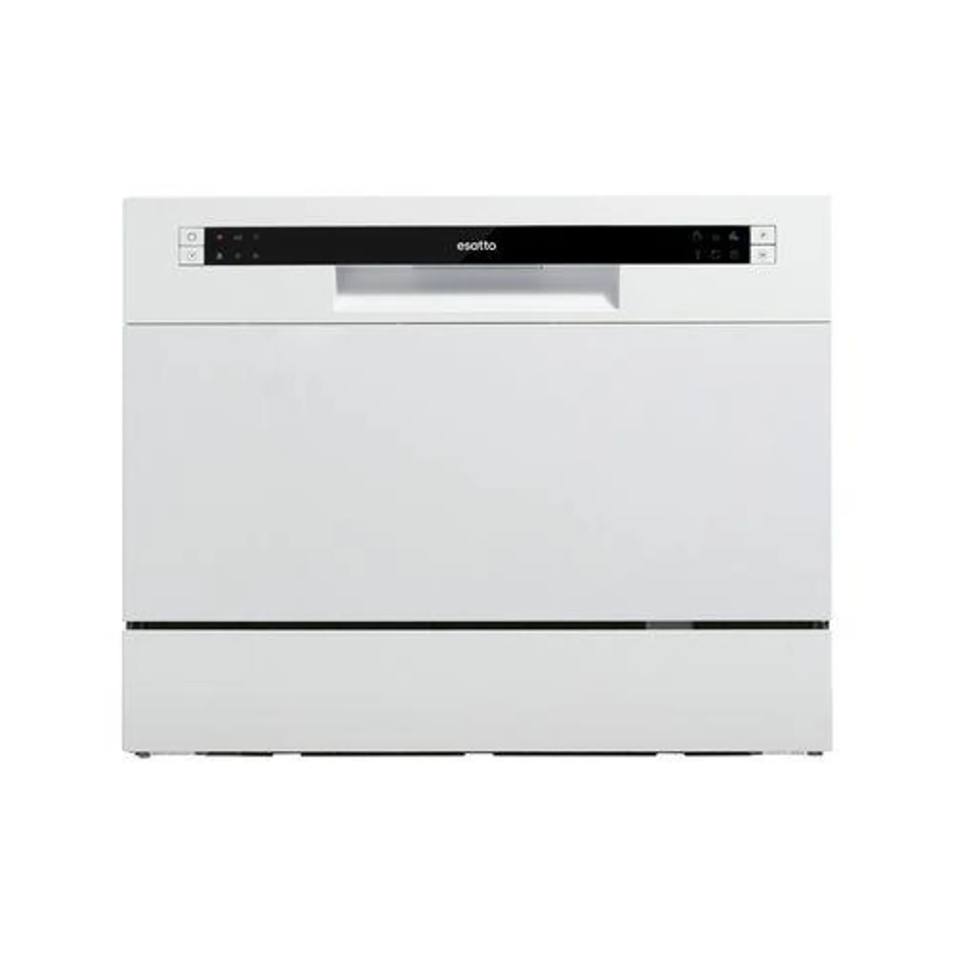 Esatto WELS 3.5 Star 7.4L/w 55cm White Benchtop 6 Place Settings Dishwasher
