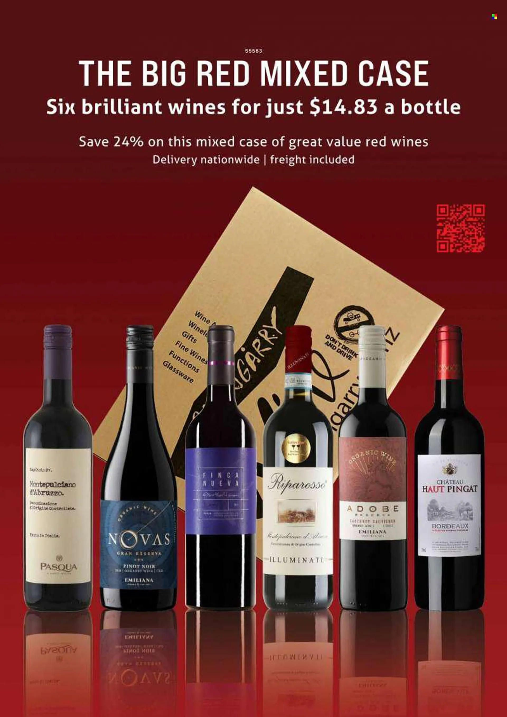 Glengarry mailer - 31.07.2022 - 18.09.2022 - Sales products - Cabernet Sauvignon, red wine, wine, Pinot Noir. Page 24.