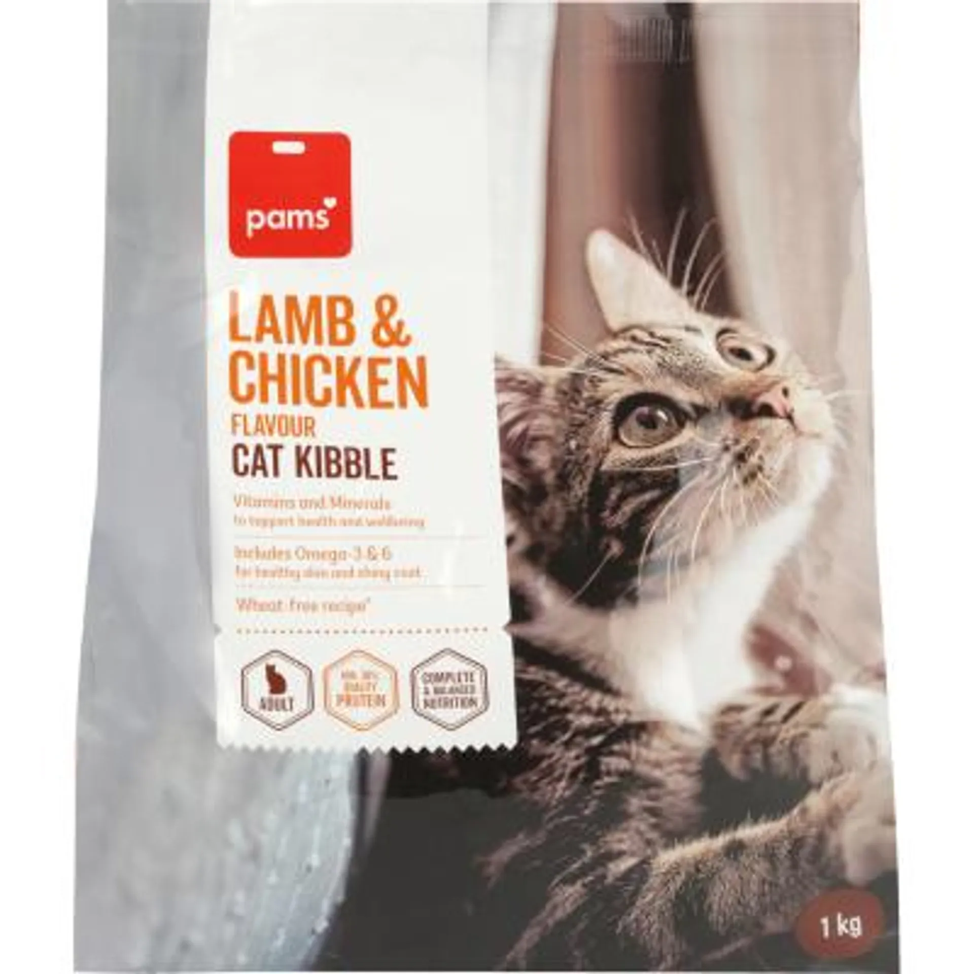 Pams Lamb & Chicken Flavour Cat Kibble