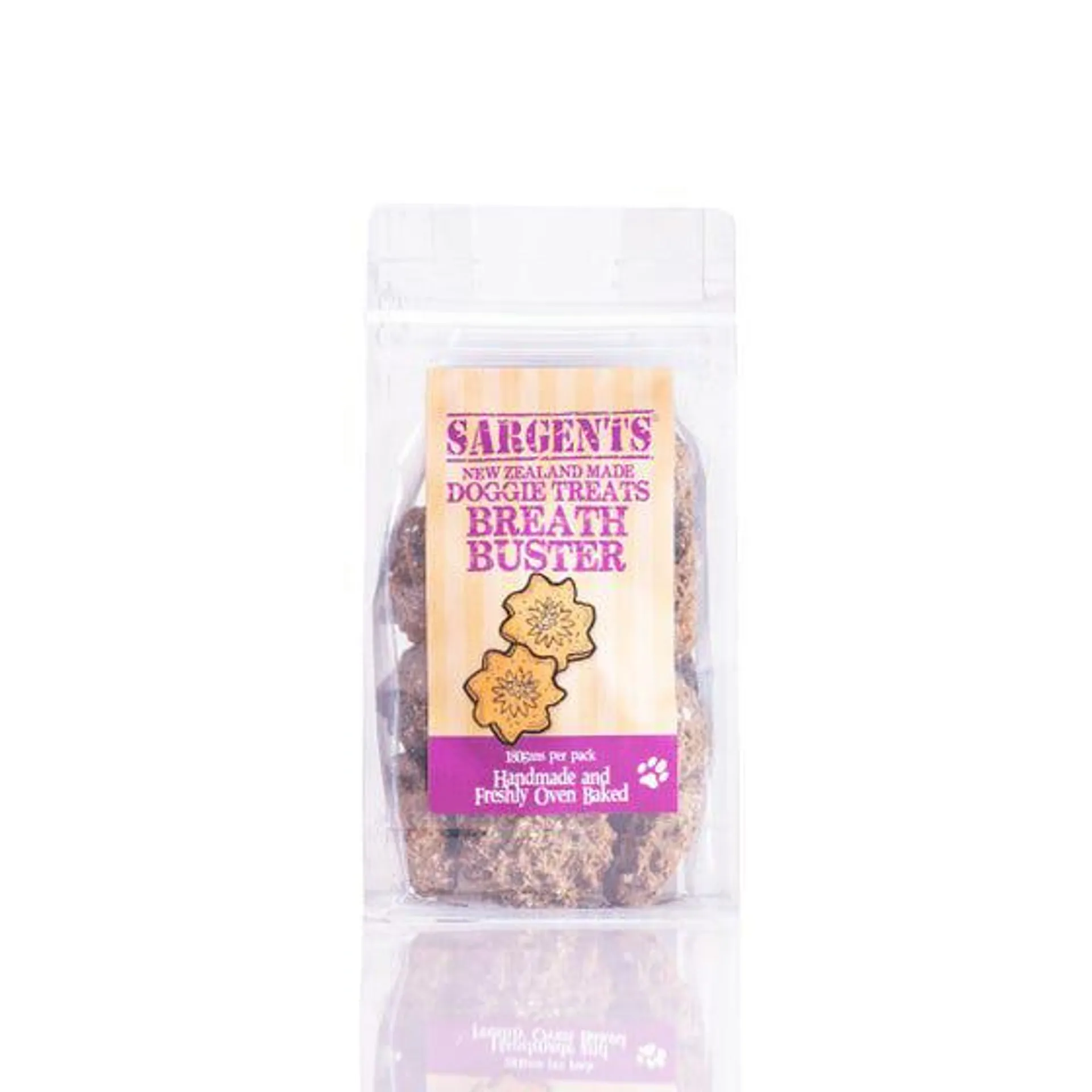 Sargent's Breath Buster Dog Treats 180g