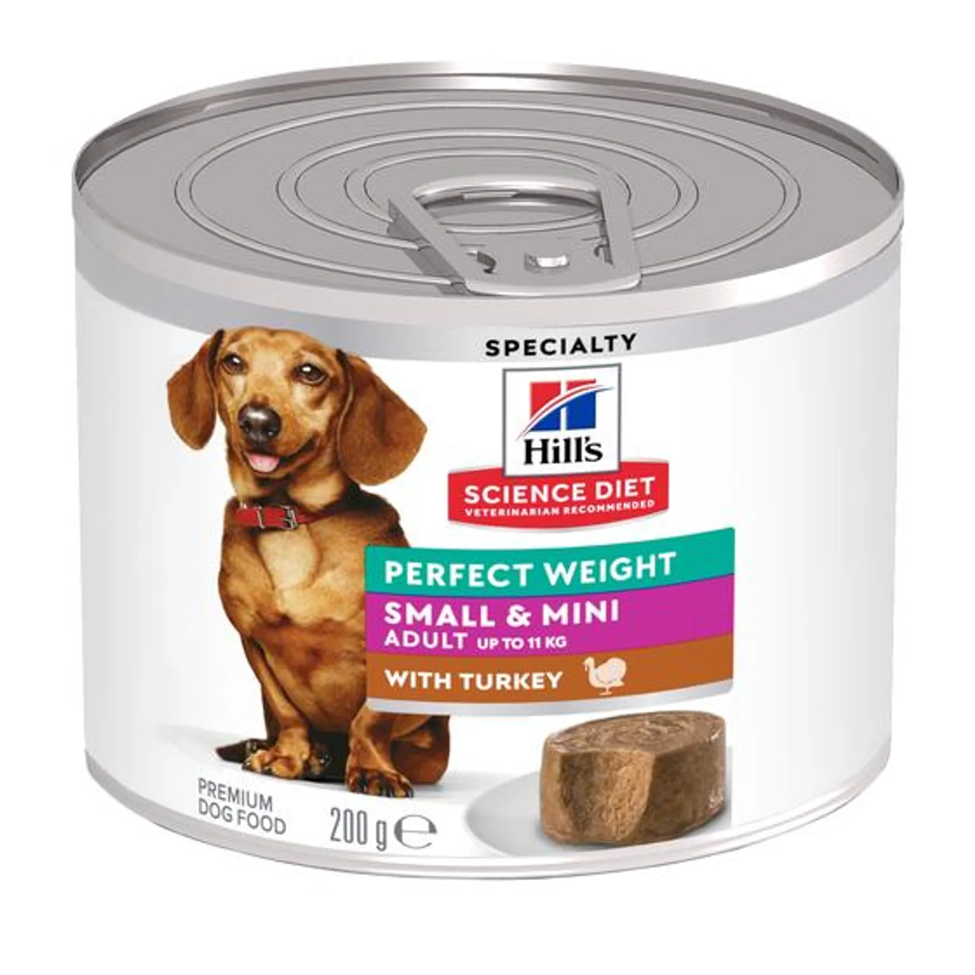 Hill's Science Diet Dog Perfect Weight Small & Mini Turkey 200g