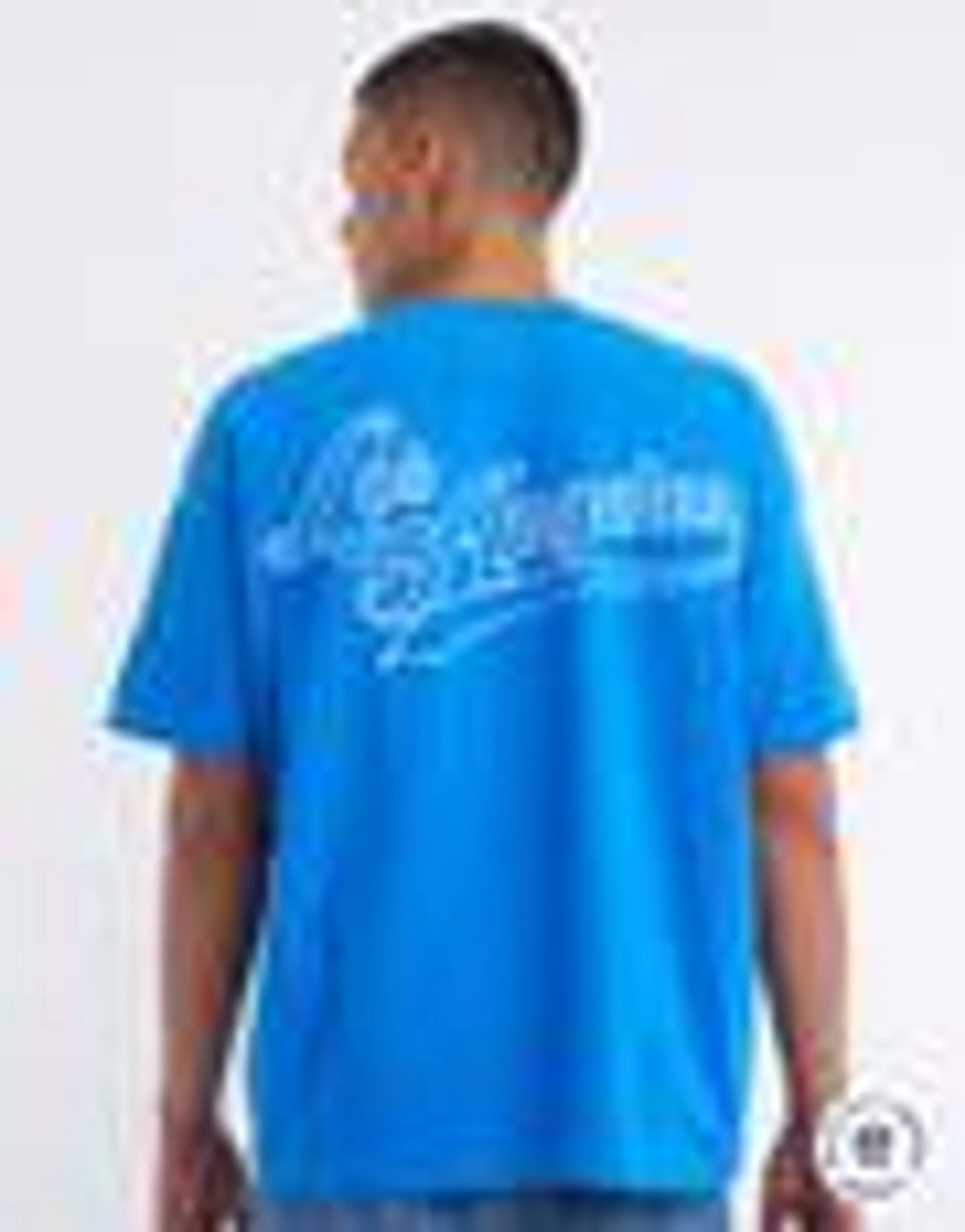 NFL LA Chargers Box Fit Tee in La Chargers Blue