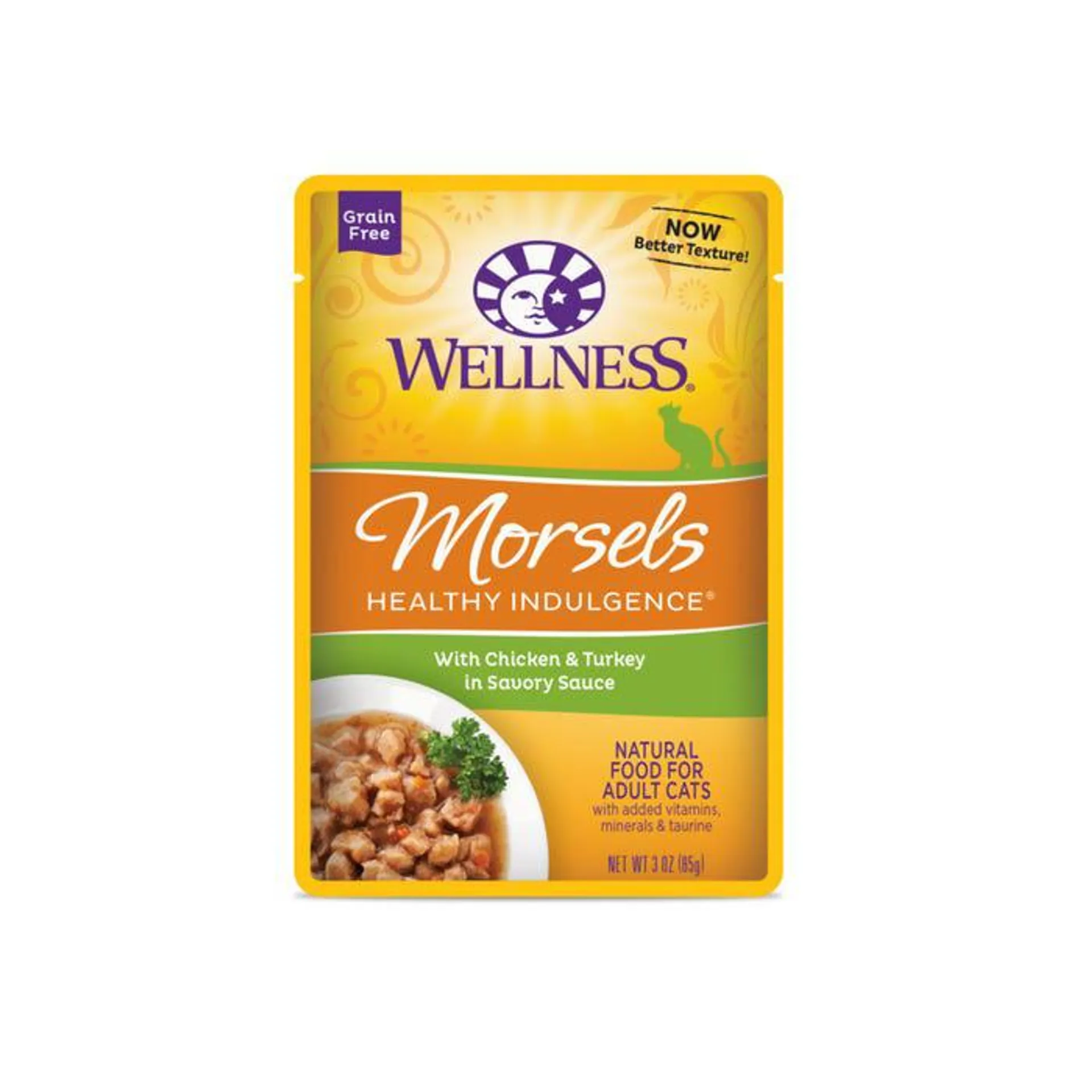 Wellness Healthy Indulgence Natural G/f Chicken & Turkey Savory