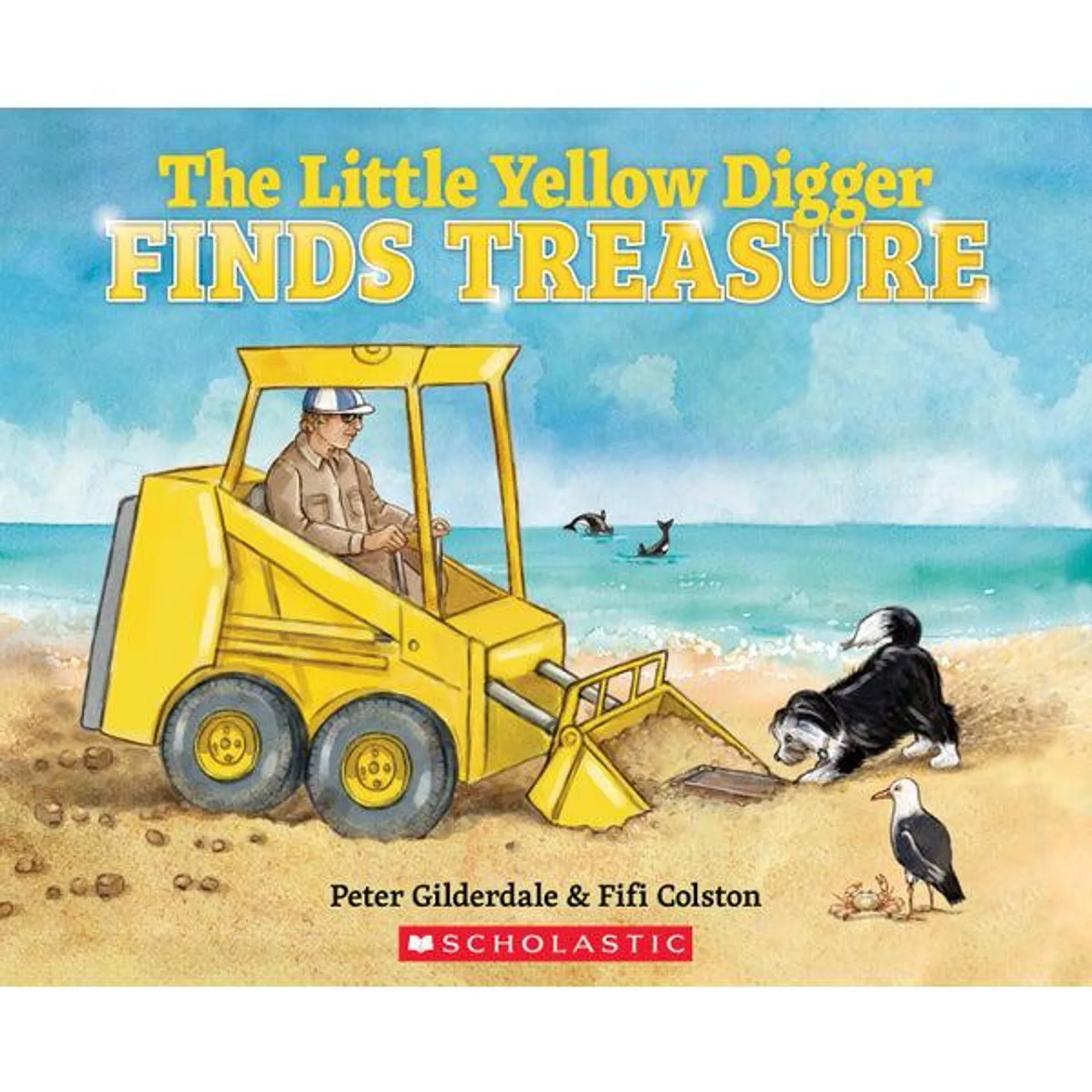 The Little Yellow Digger Finds Treasure - Mini Edition Paperback