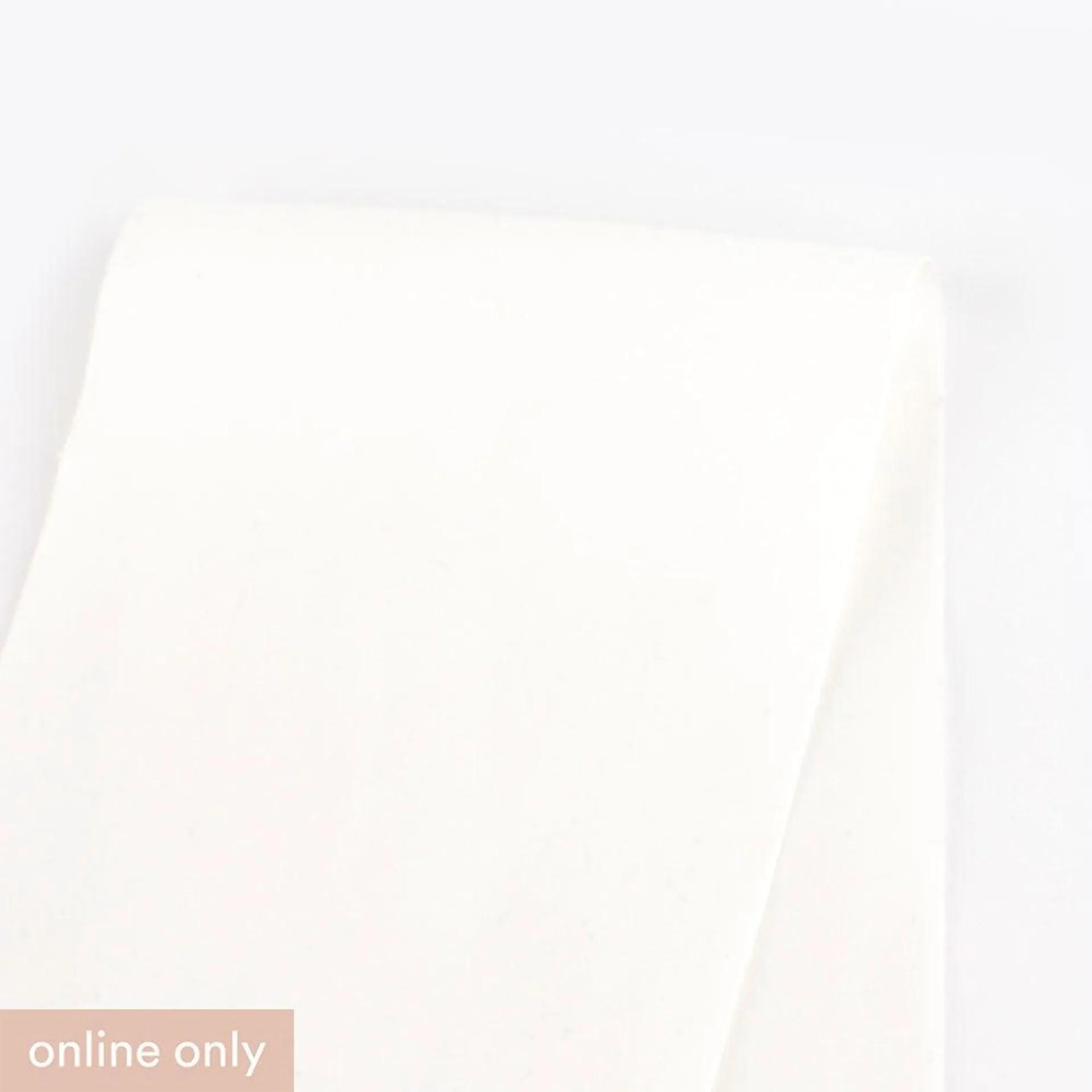Midweight Stretch Cotton Sateen - Ivory