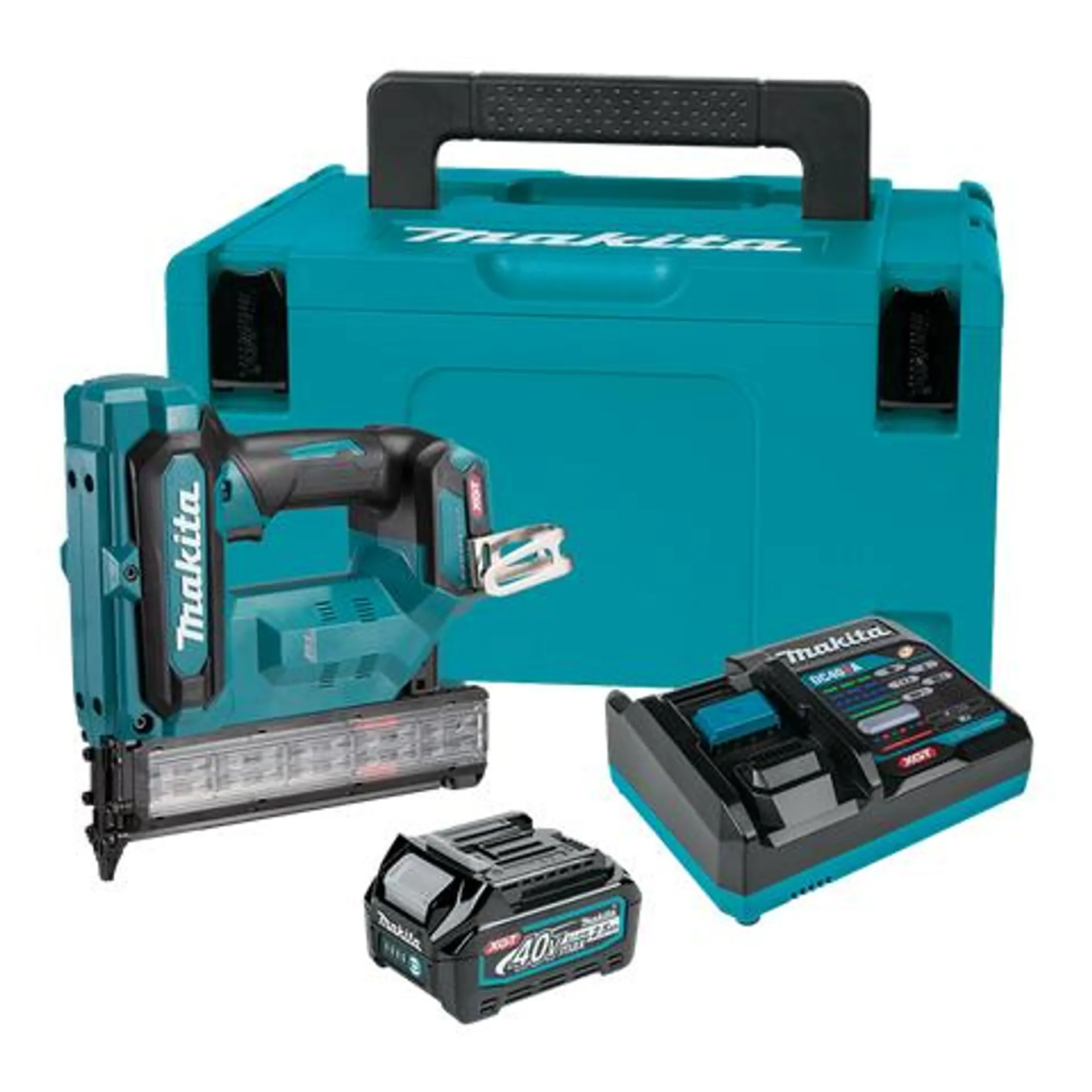 Makita XGT Cordless Brad Nailer Brushless 18g 40V 2.5Ah