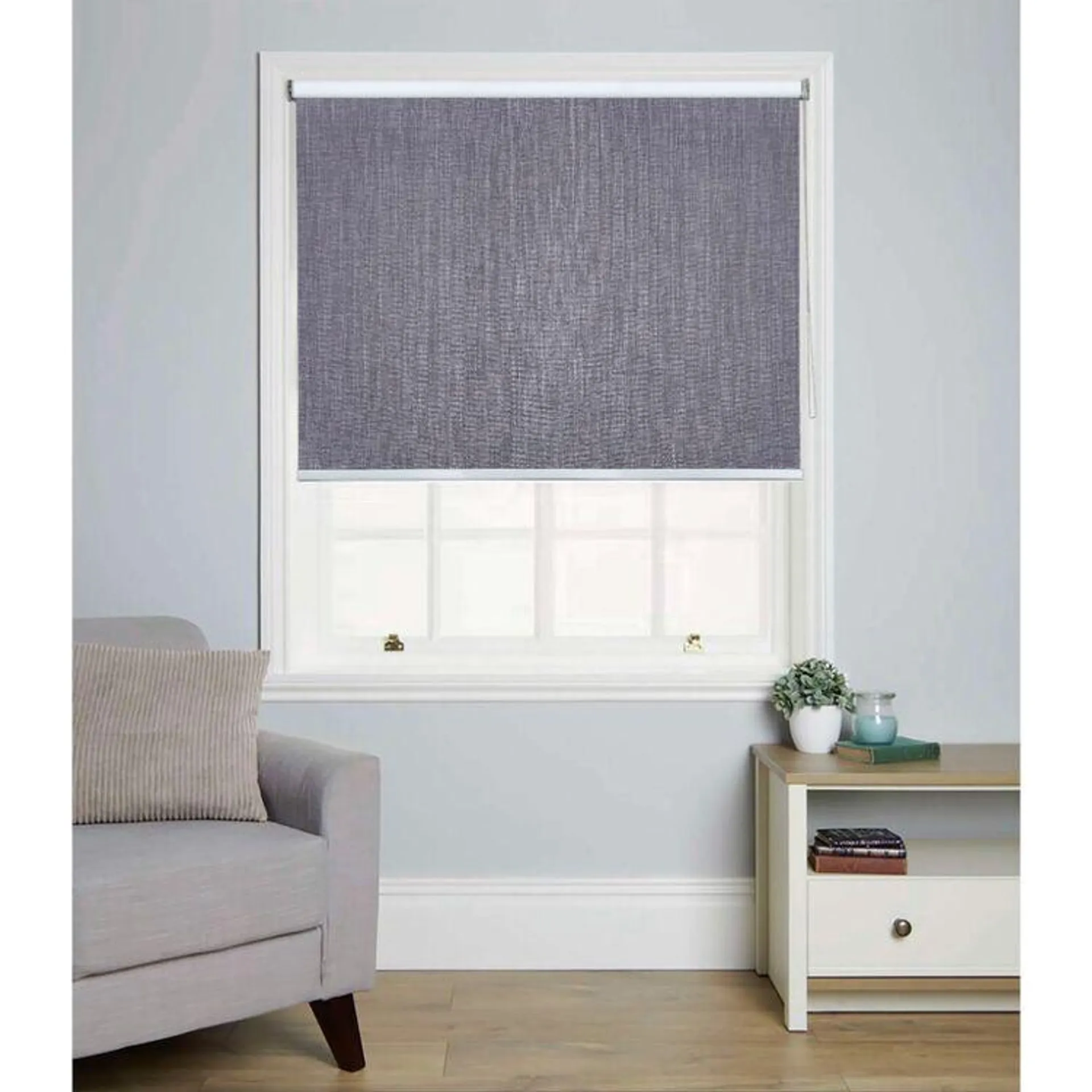 Windowshade Orlando Blockout Roller Blind Silver