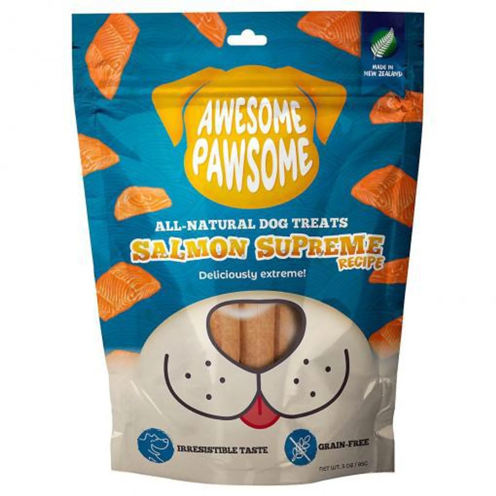 Awesome Pawsome Salmon Supreme Recipe Dog Treats