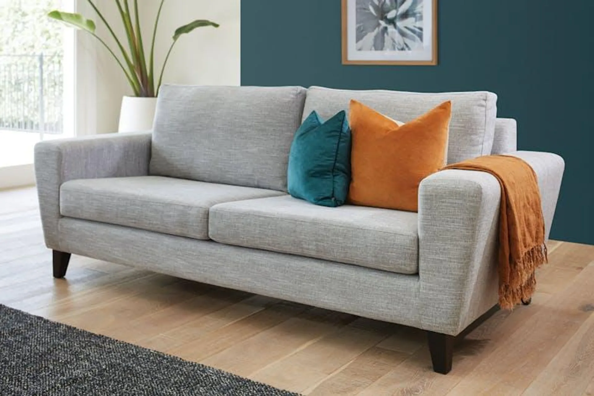 Stratus 3 Seater Fabric Sofa