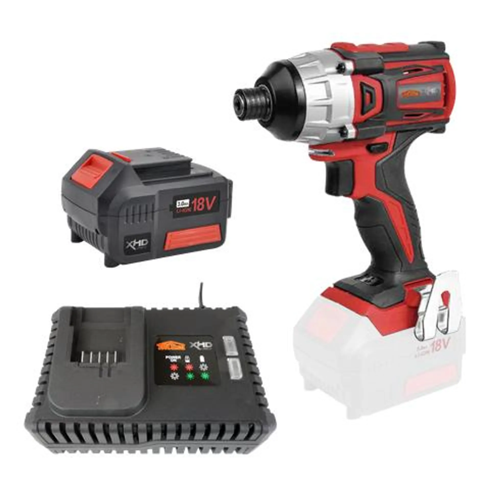 ToolShed XHD Cordless Impact Driver 18V 3Ah Kit