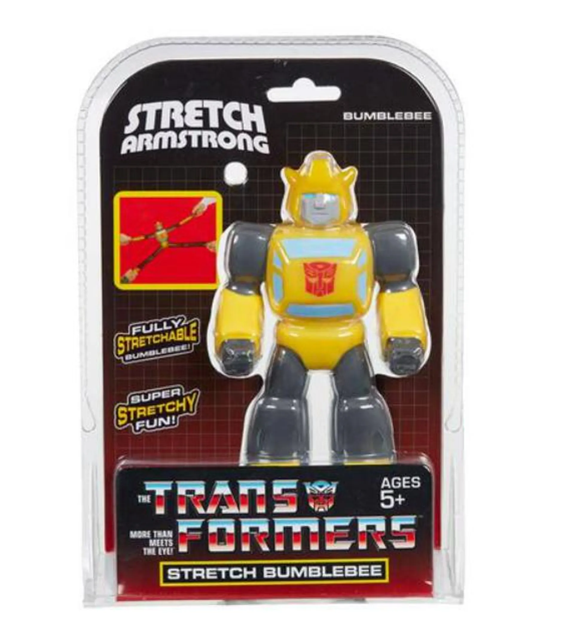 STRETCH ARMSTRONG TRANSFORMERS STRETCH BUMBLEBEE