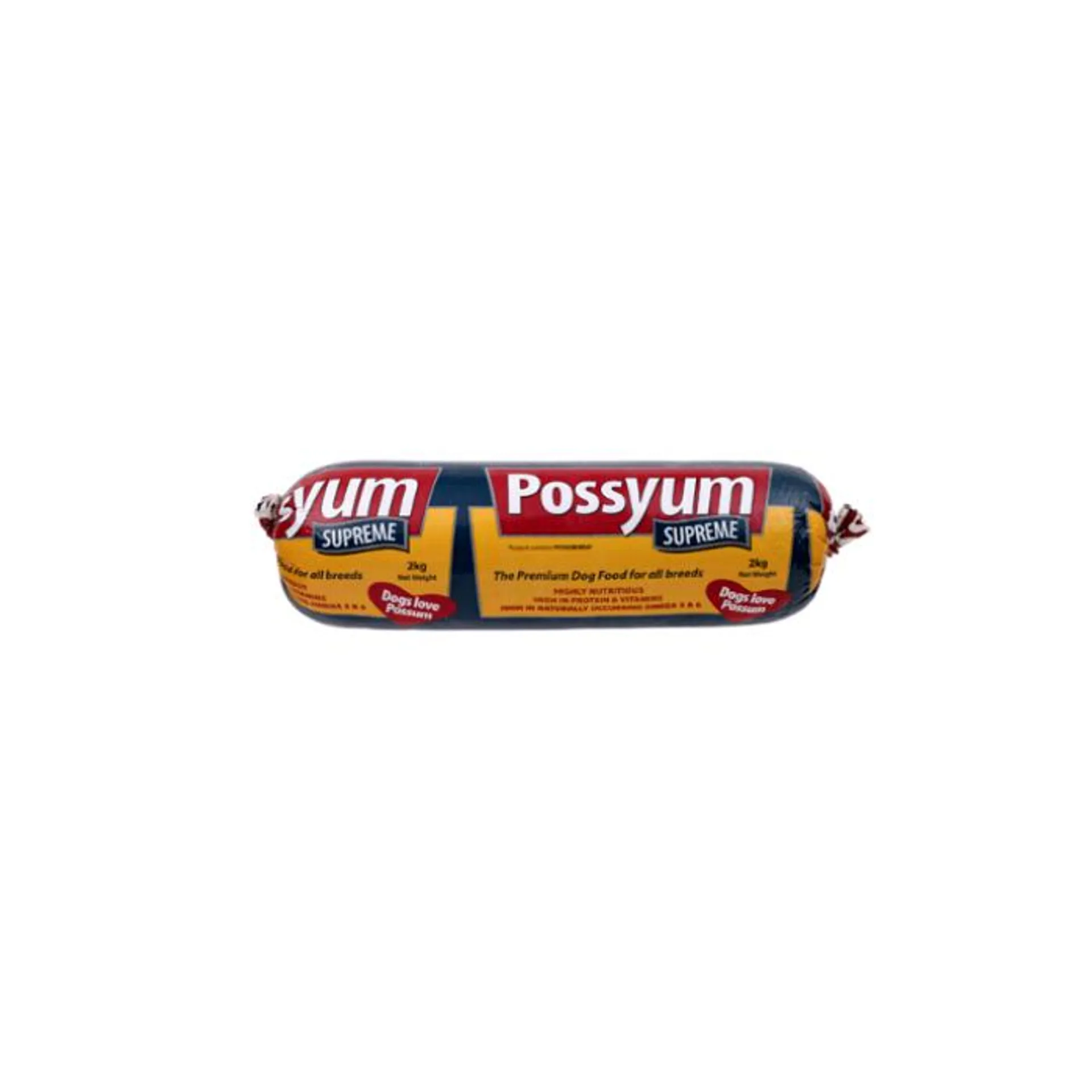 Possyum Supreme Dog Roll 2kg