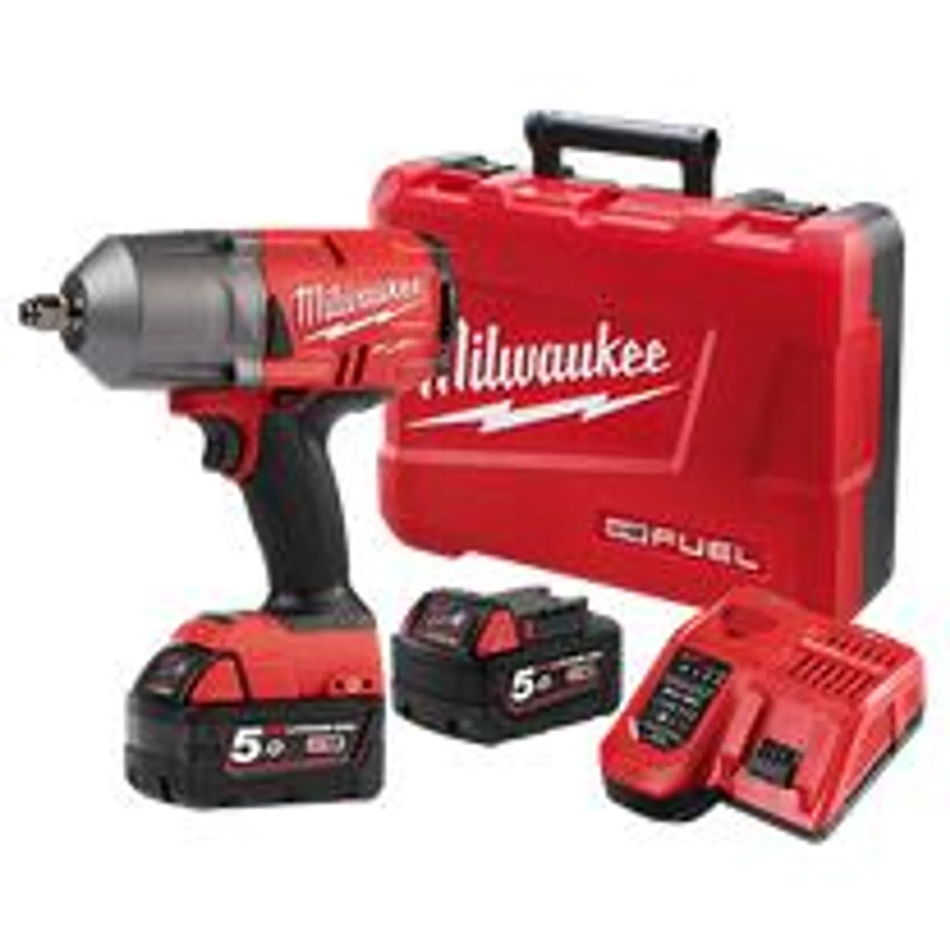 Milwaukee M18 FUEL Cordless Impact Wrench 1/2in 1354Nm Brushless 18V 5Ah