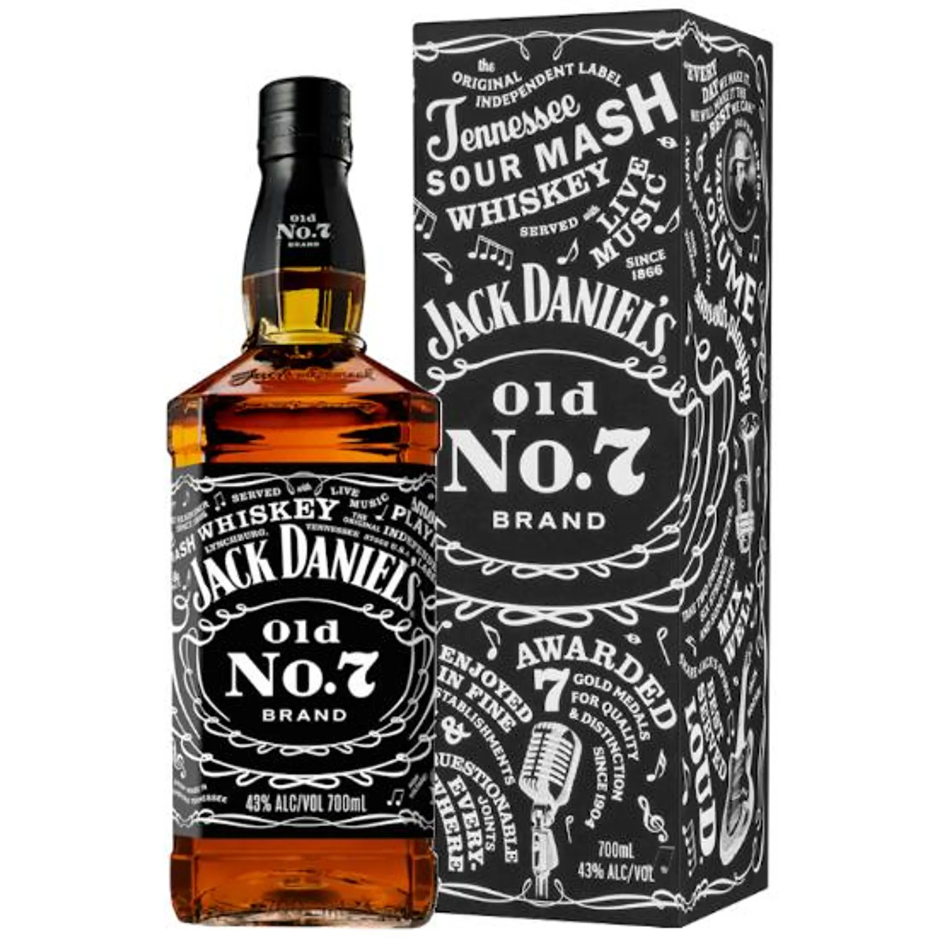 Jack Daniel's Music Limited Edition 700ml