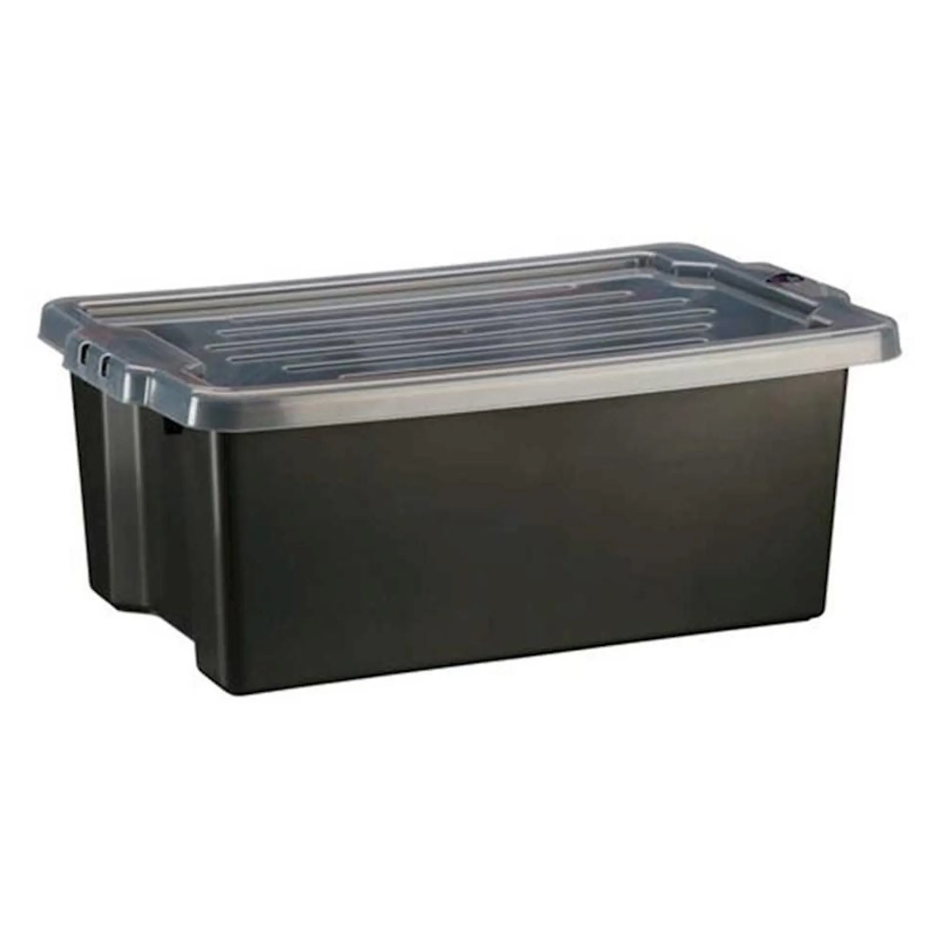 4Home Storage Bin Charcoal 54 Litre