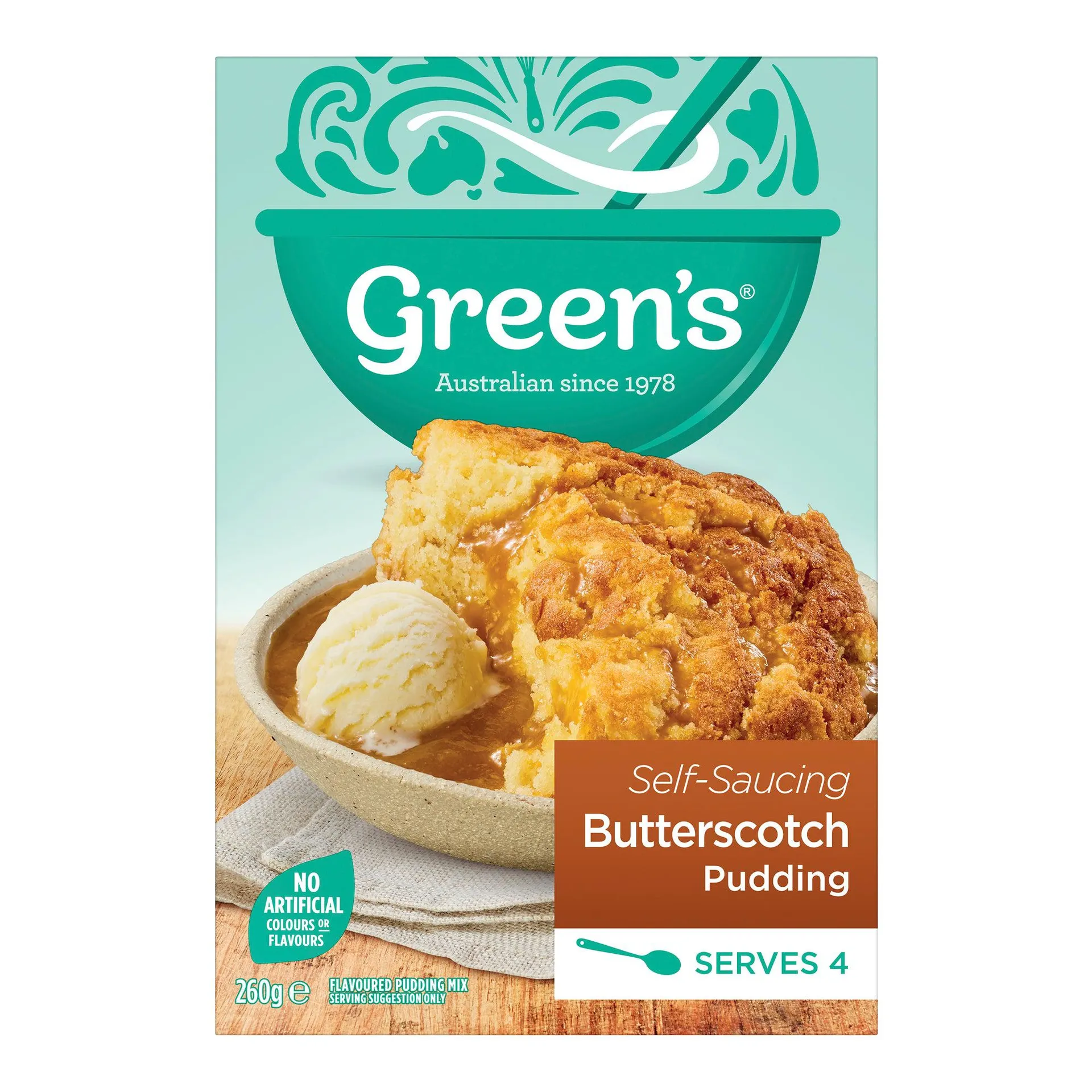 Green's Butterscotch Self Saucing Pudding 260g