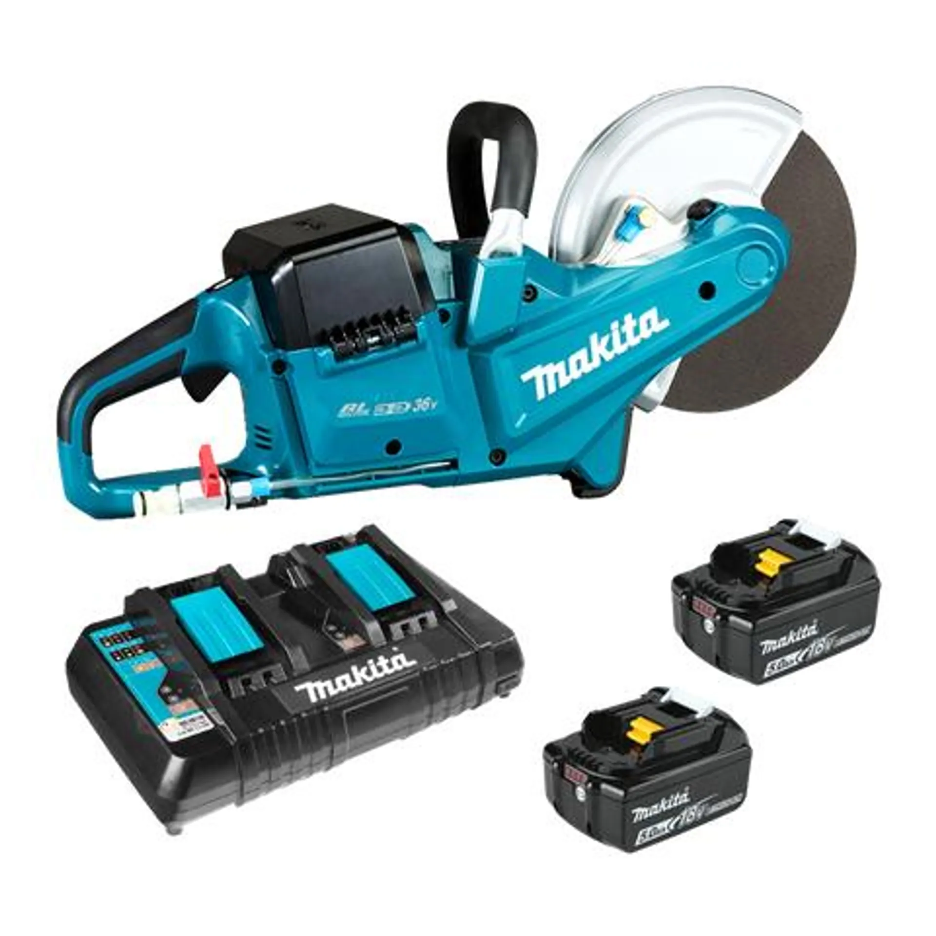 Makita LXT Cordless Power Cutter Brushless 230mm 36V (2x18V) 5Ah