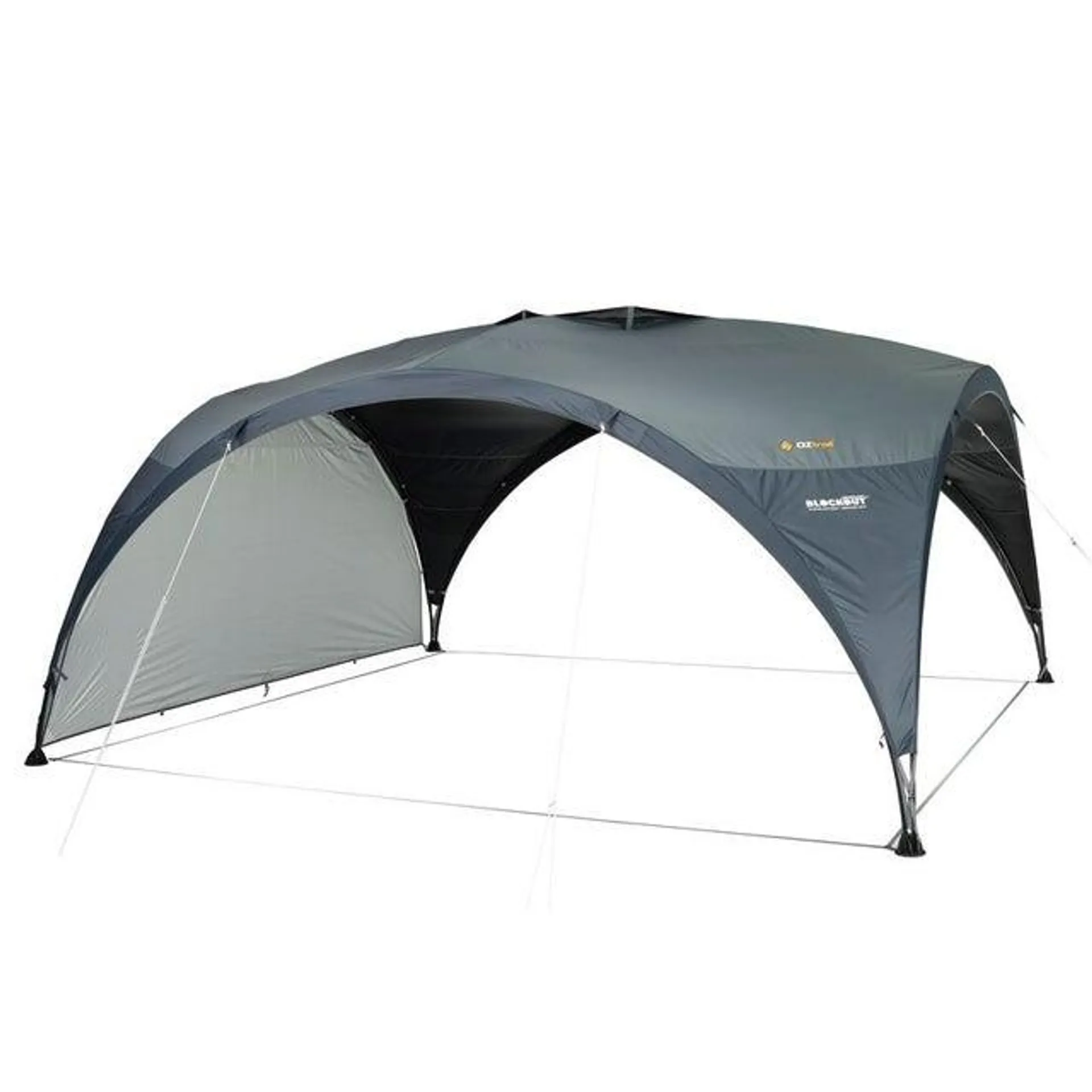 Oztrail Blockout Shade Dome Wall Grey 4.2m