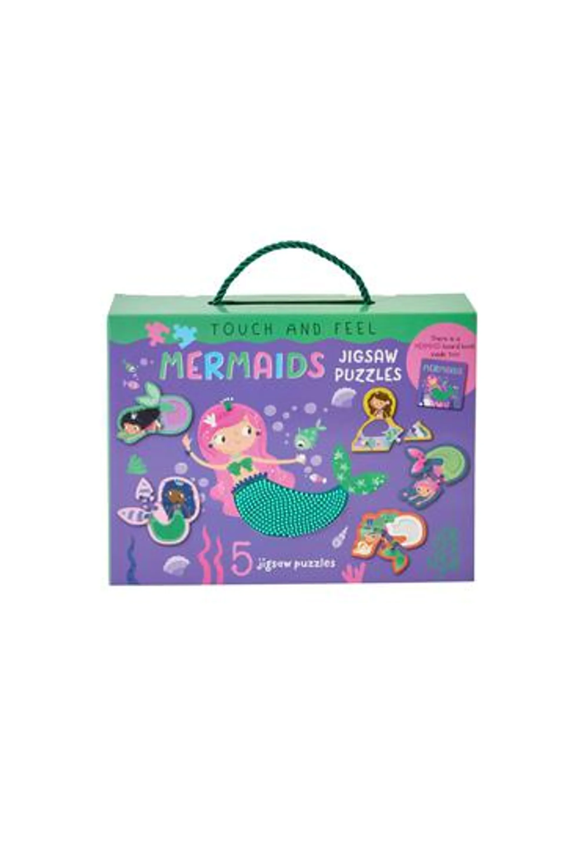 Touch & Feel Mermaids Jigsaw Puzzle Box