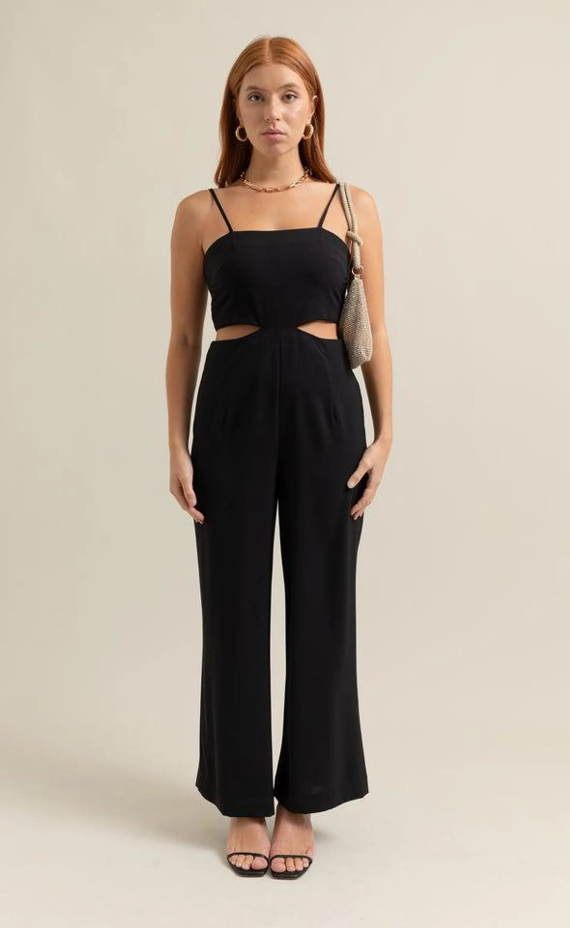 Jumpsuit with Cut Out Detail