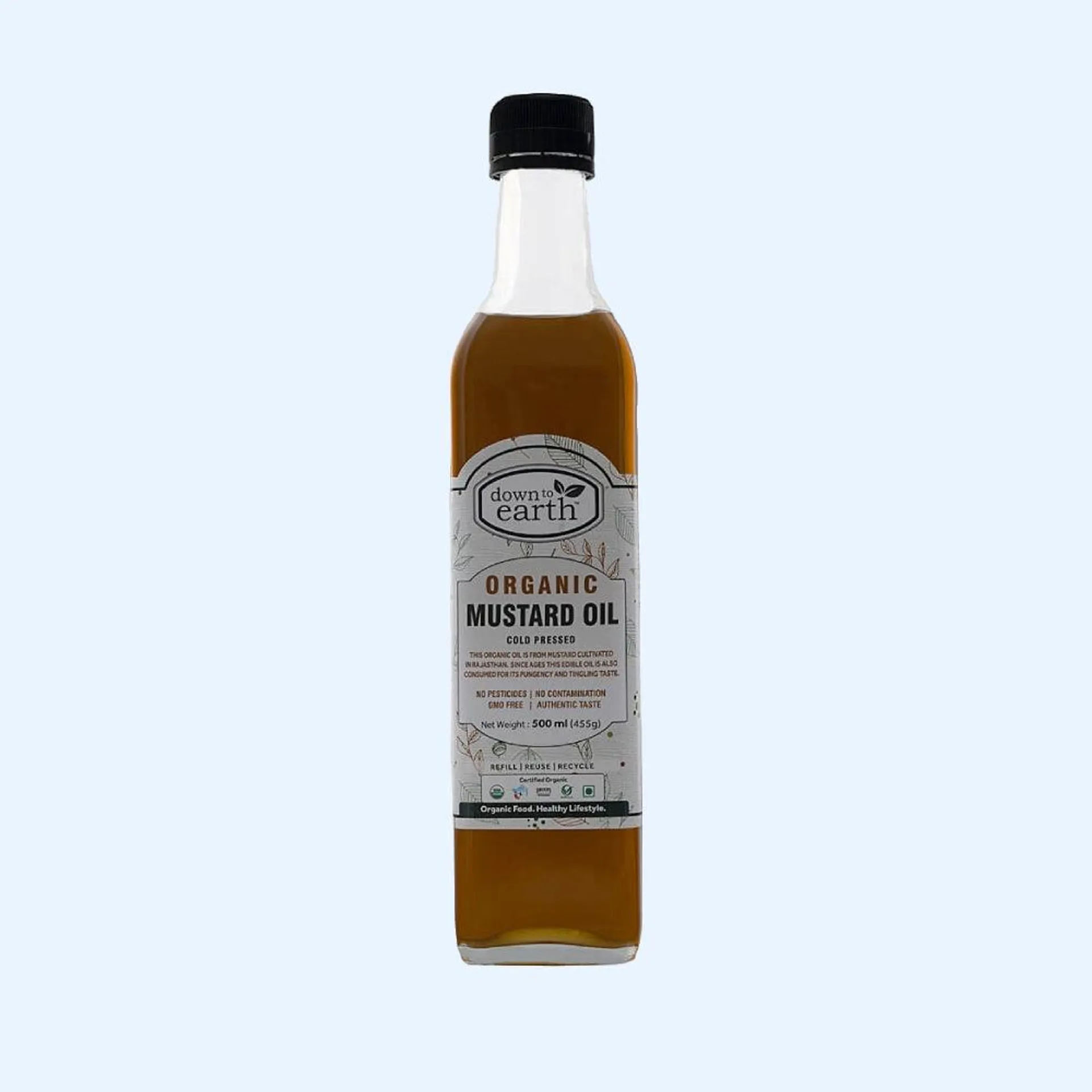 Down To Earth Mustard Oil 500ml