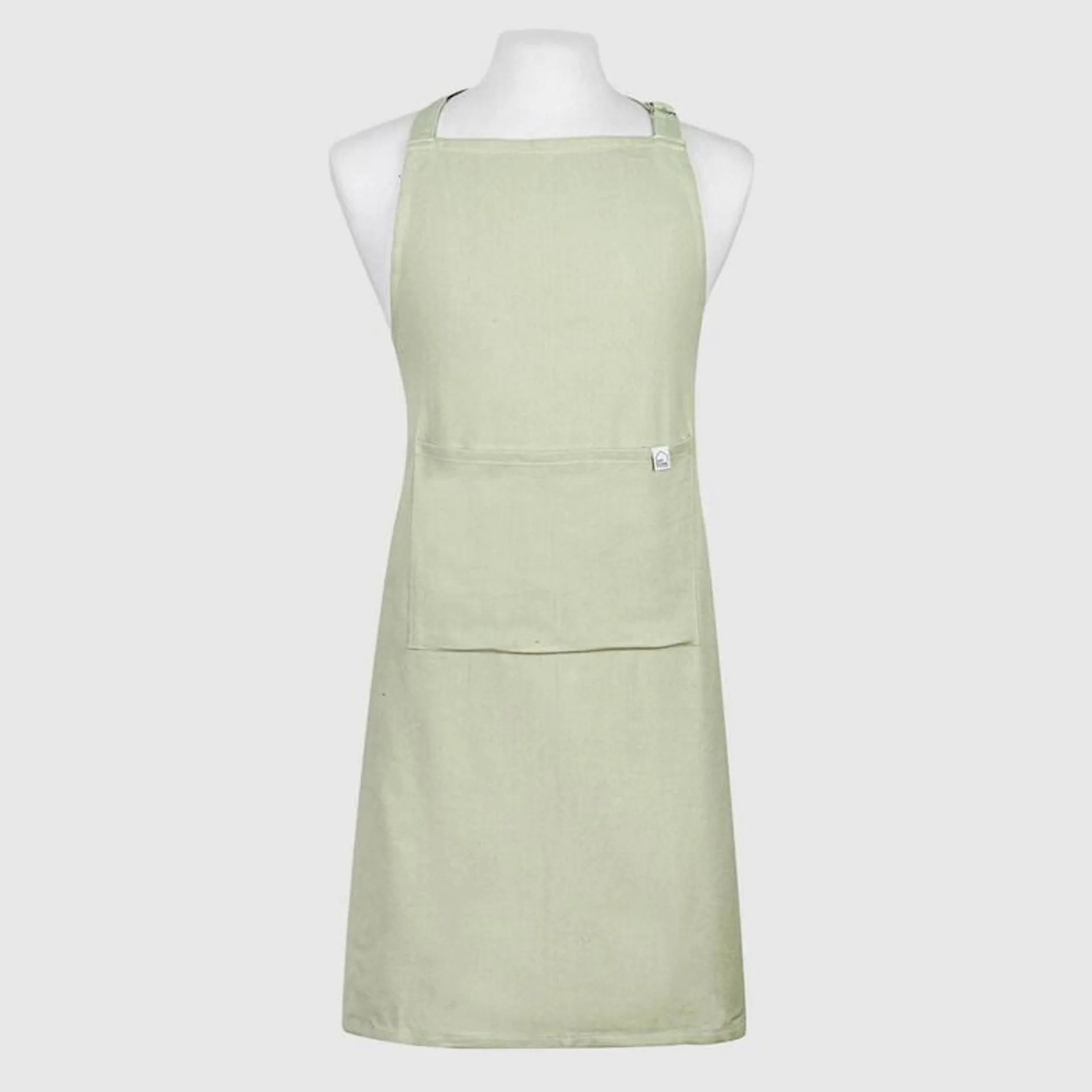 Just Home Hayden Apron Green